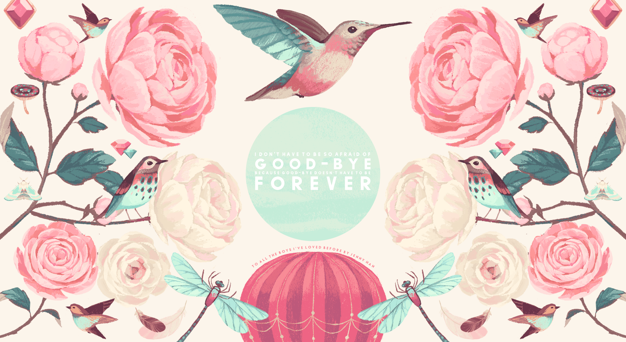 2560x1400 Wallpaper: To All The Boys I've Loved Before by Jenny Han. Jenny han, Wallpaper, Desktop wallpaper