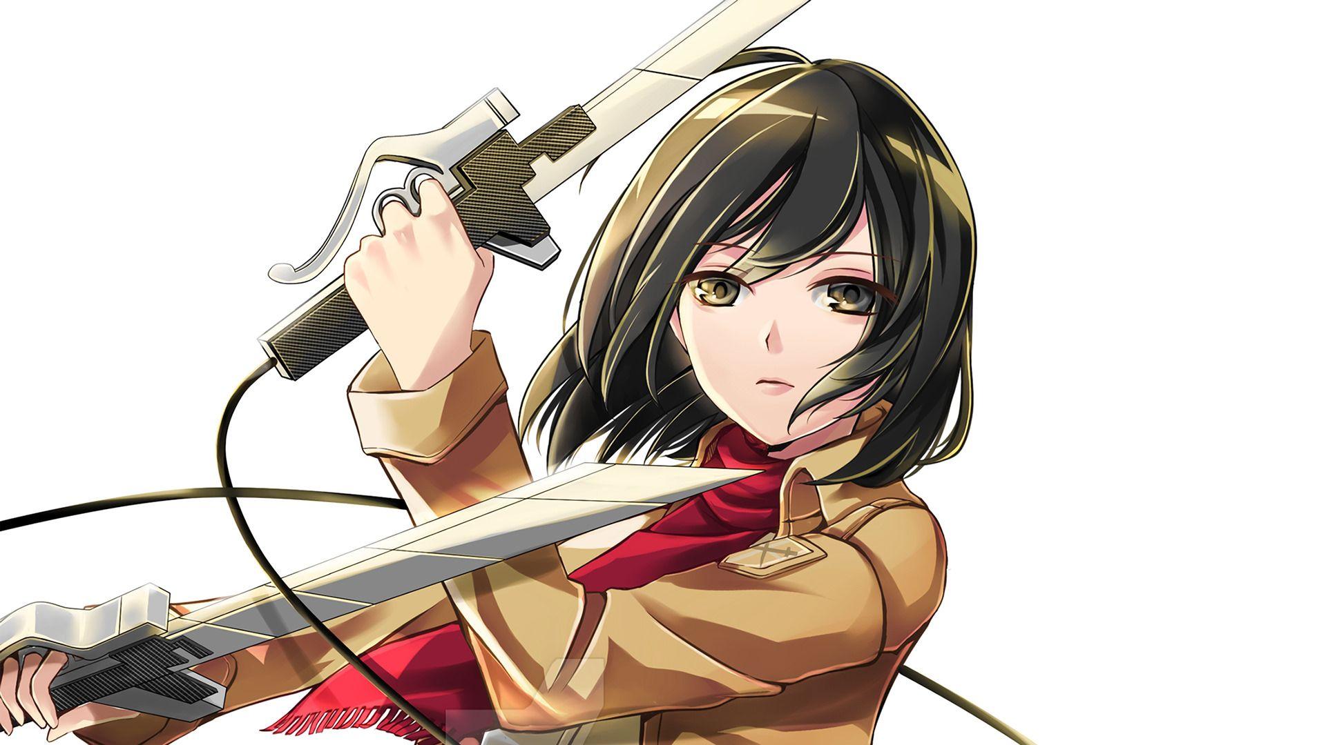 1920x1080 Attack On Titan Mikasa Ackerman Wallpaper