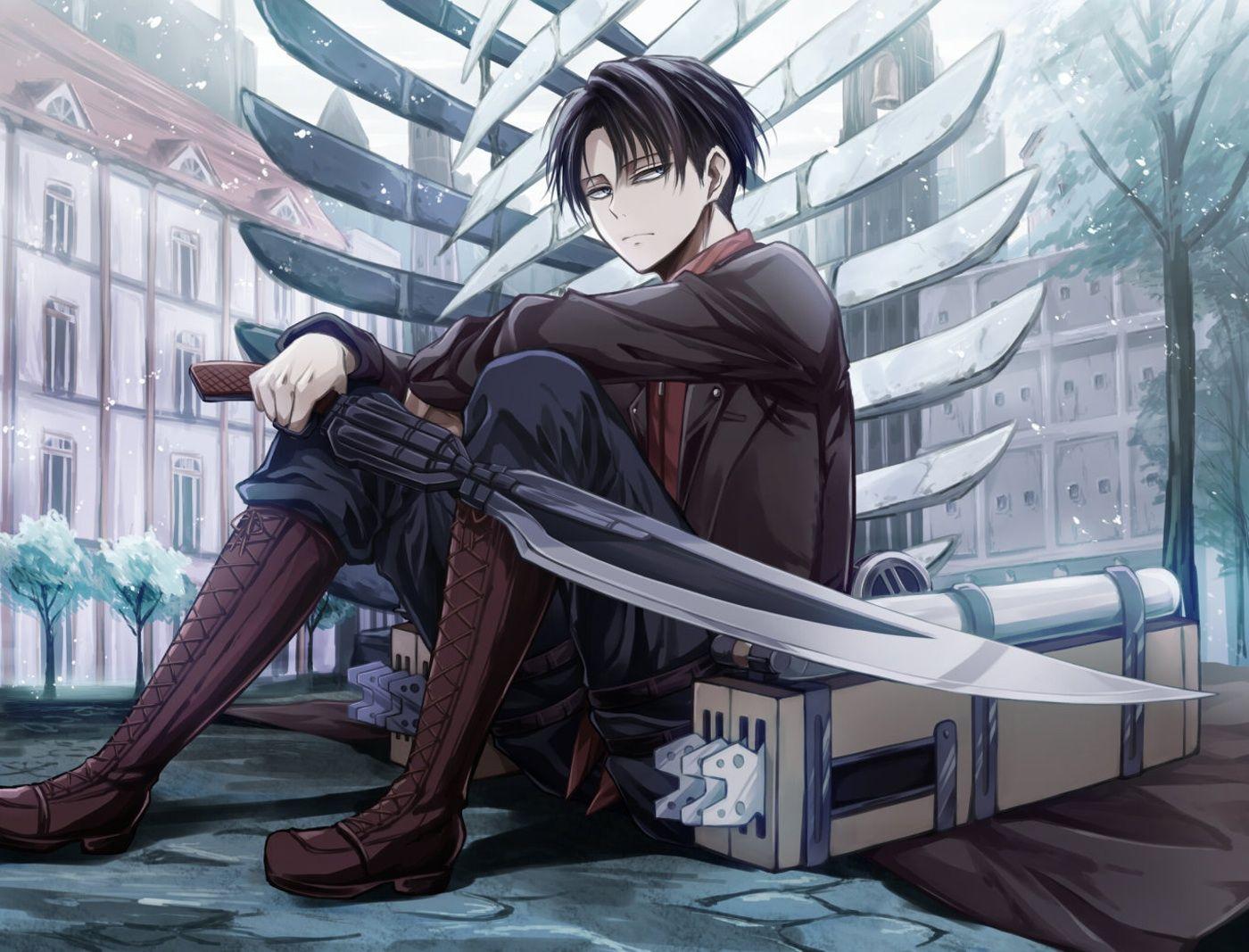 Levi Aot Wallpapers Top Free Levi Aot Backgrounds Wallpaperaccess