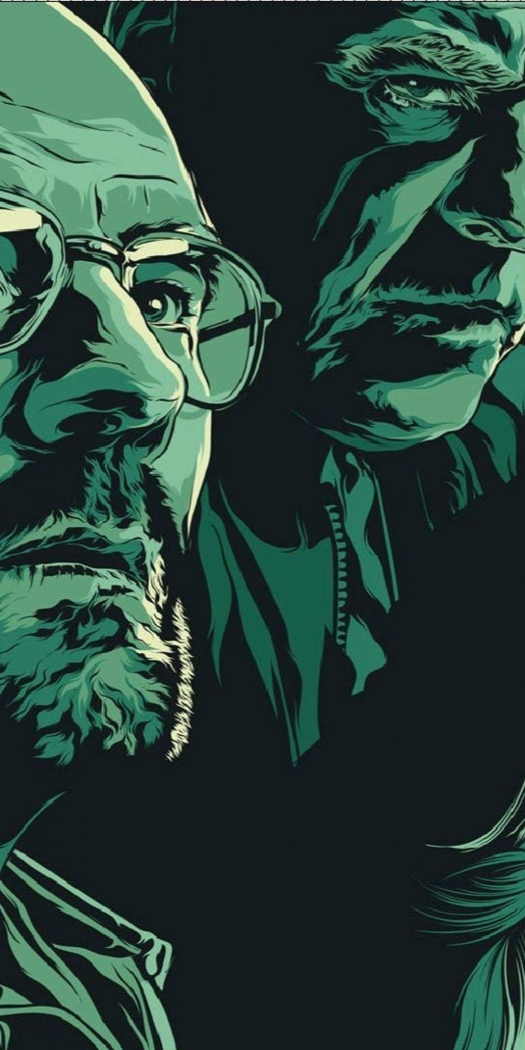 1080x2160 Download 1080x2160 Breaking Bad, Characters, Comic Wallpaper for Huawei Mate 10