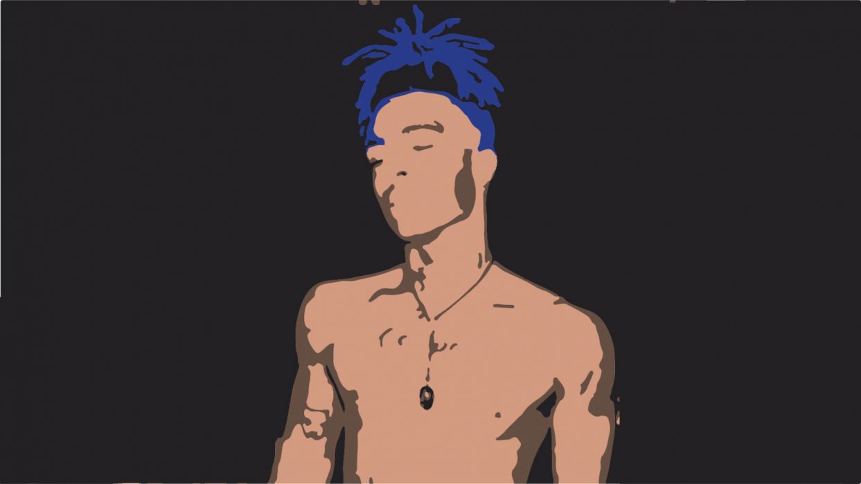 1243x700 Cartoon XXXTentacion Wallpaper