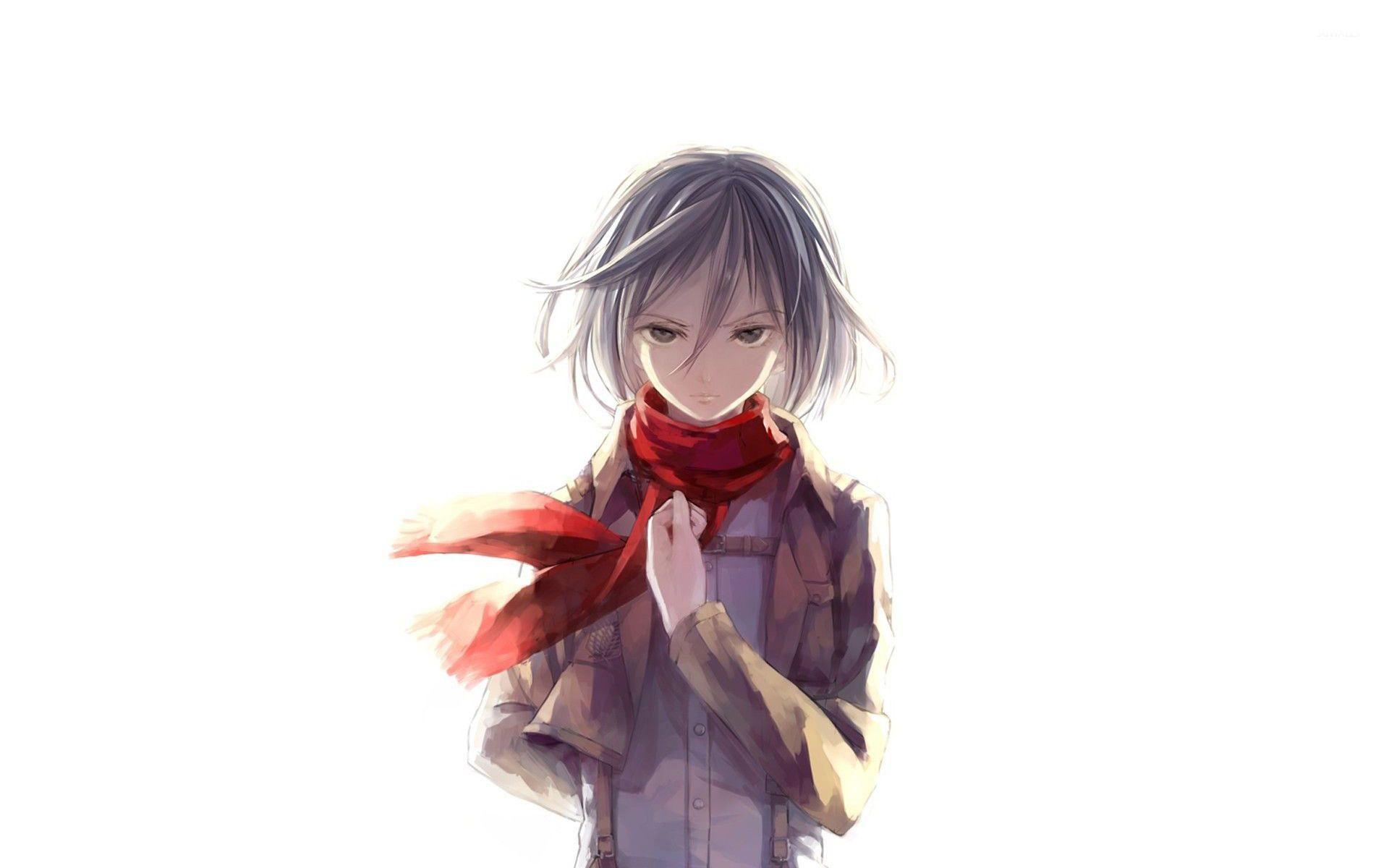 1920x1200 Mikasa Ackerman on Titan [12] wallpaper wallpaper