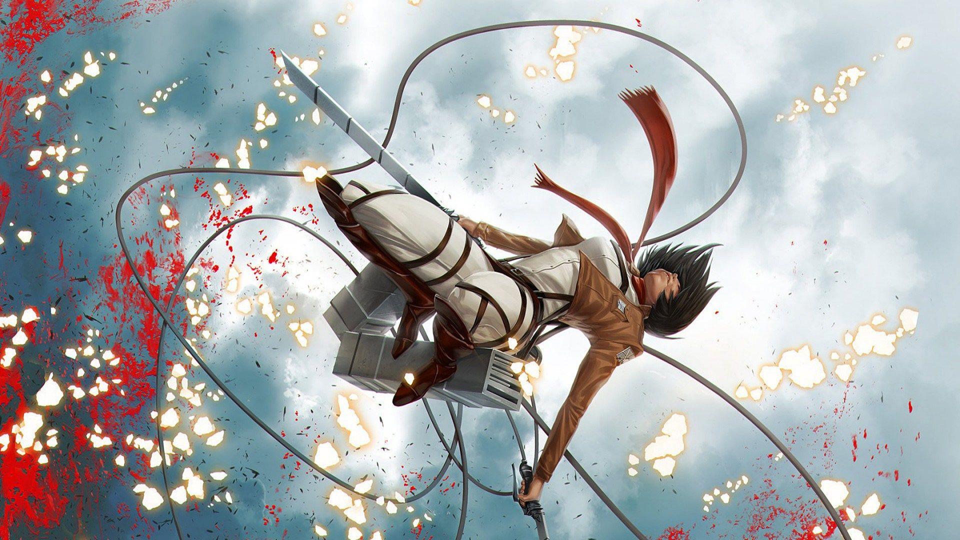 1920x1080 Attack on Titan, Mikasa Ackerman, Shingeki no Kyojin HD Wallpaper & Background • 1655 • Wallur