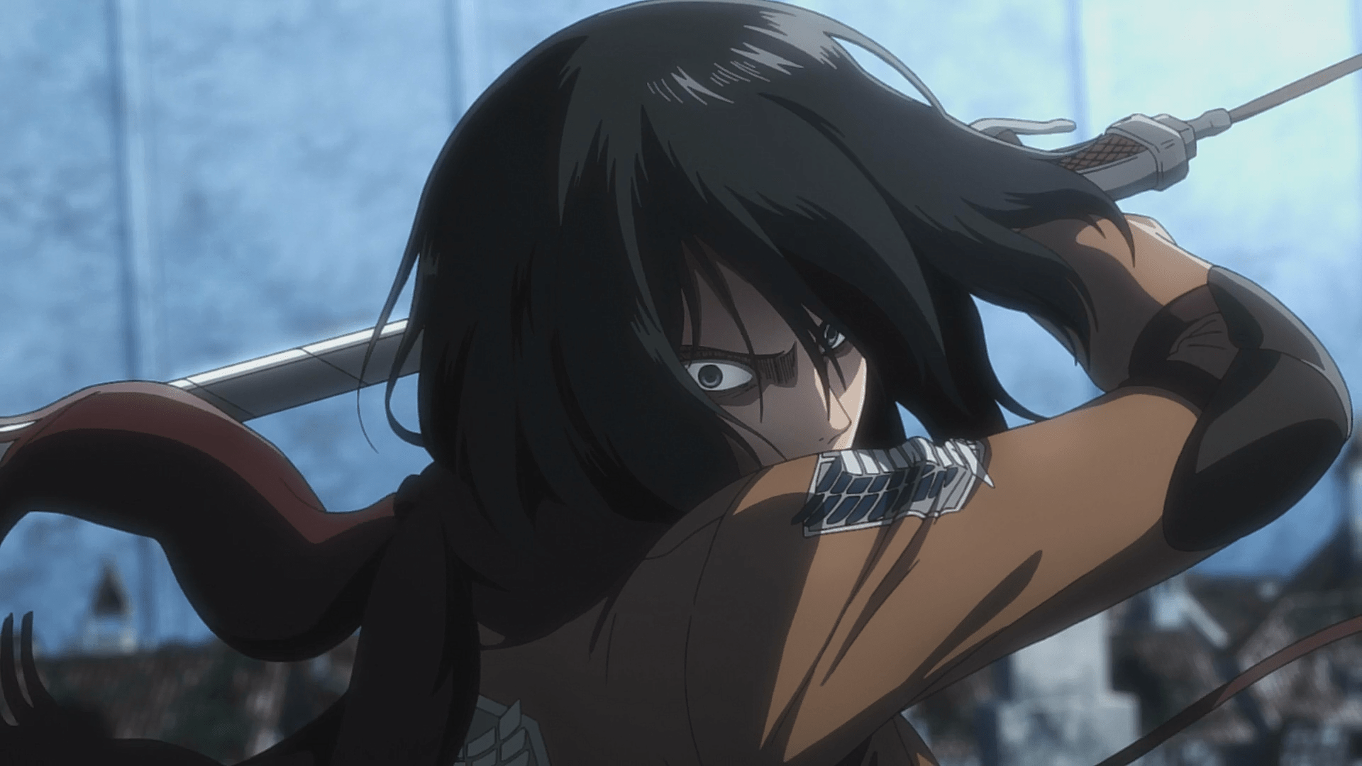 1920x1080 Mikasa Ackermann (Anime). Attack on Titan