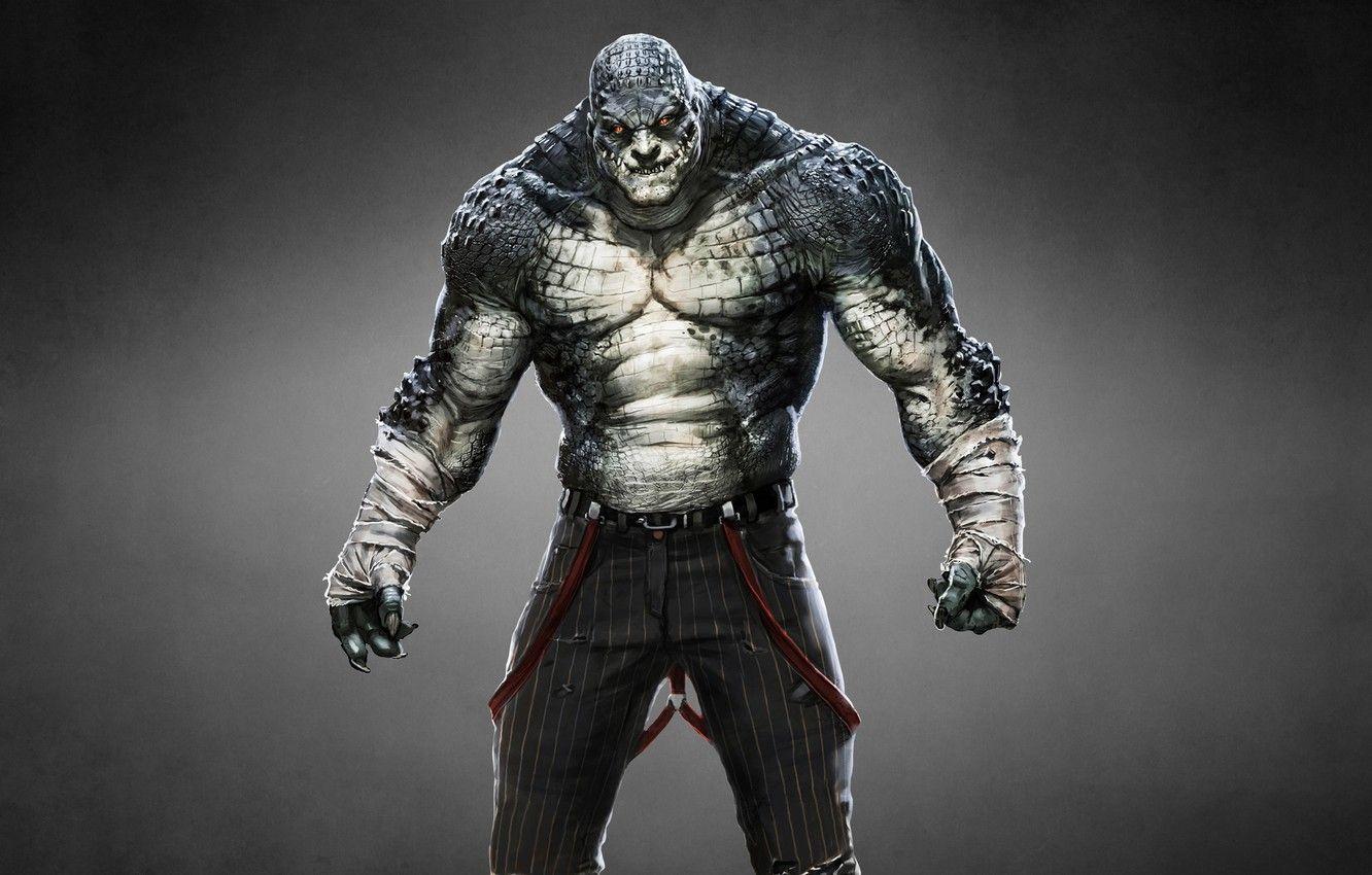 1332x850 Wallpaper monster, Batman: Arkham Origins, Batman: Arkham Origins, Killer Croc, Killer CROC image for desktop, section игры
