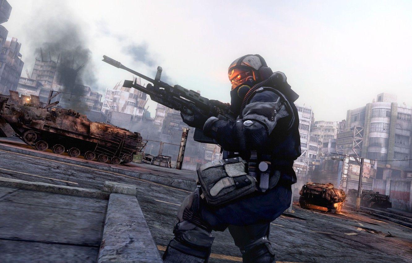 1332x850 Wallpaper killzone, soldier, helghast image for desktop, section игры