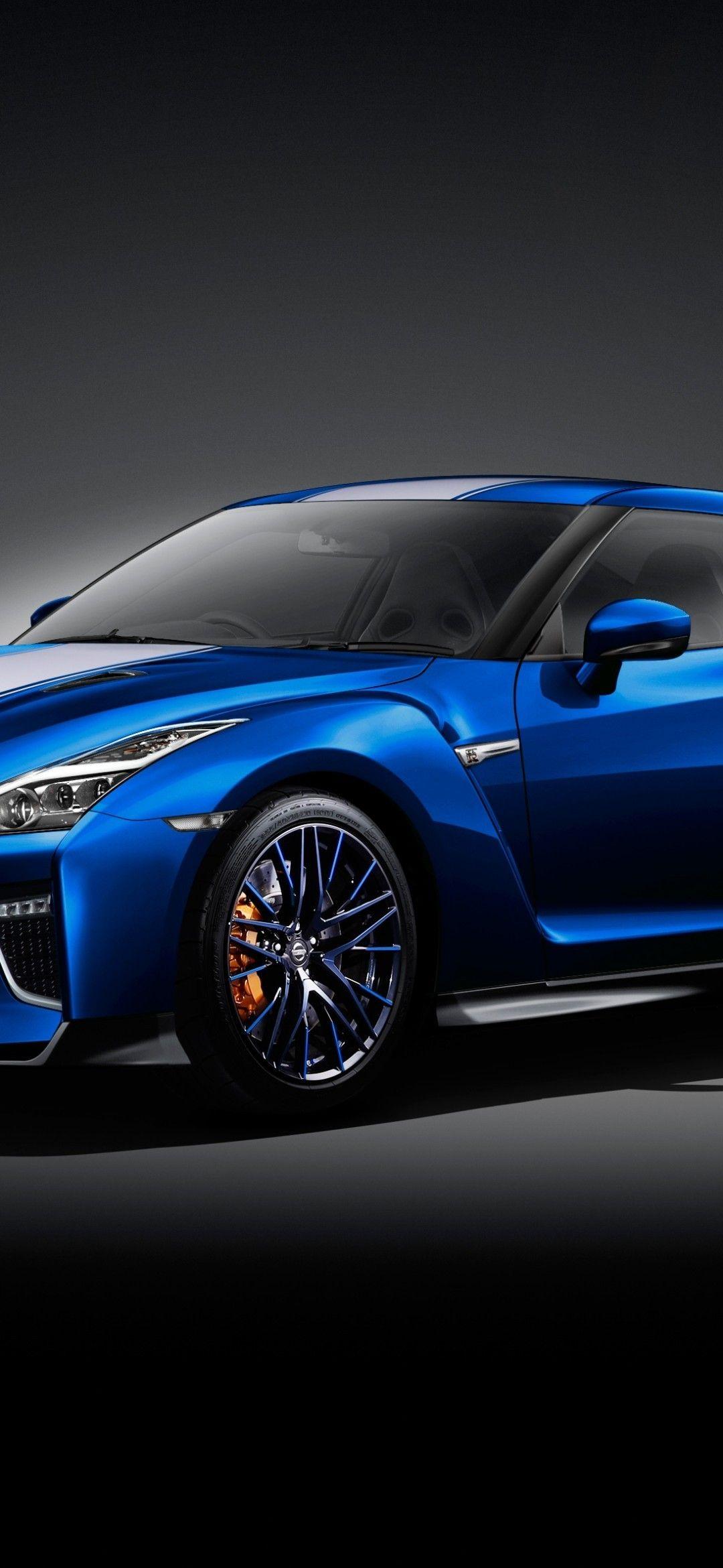1080x2340 Download 1080x2340 Nissan Gt R, Blue, Side View, Sport Cars Wallpaper For Xiaomi Mi 9 & Mi Mix 3 & Black Shark Vivo V15 Pro, OnePlus 6T, Huawei Y9 2019