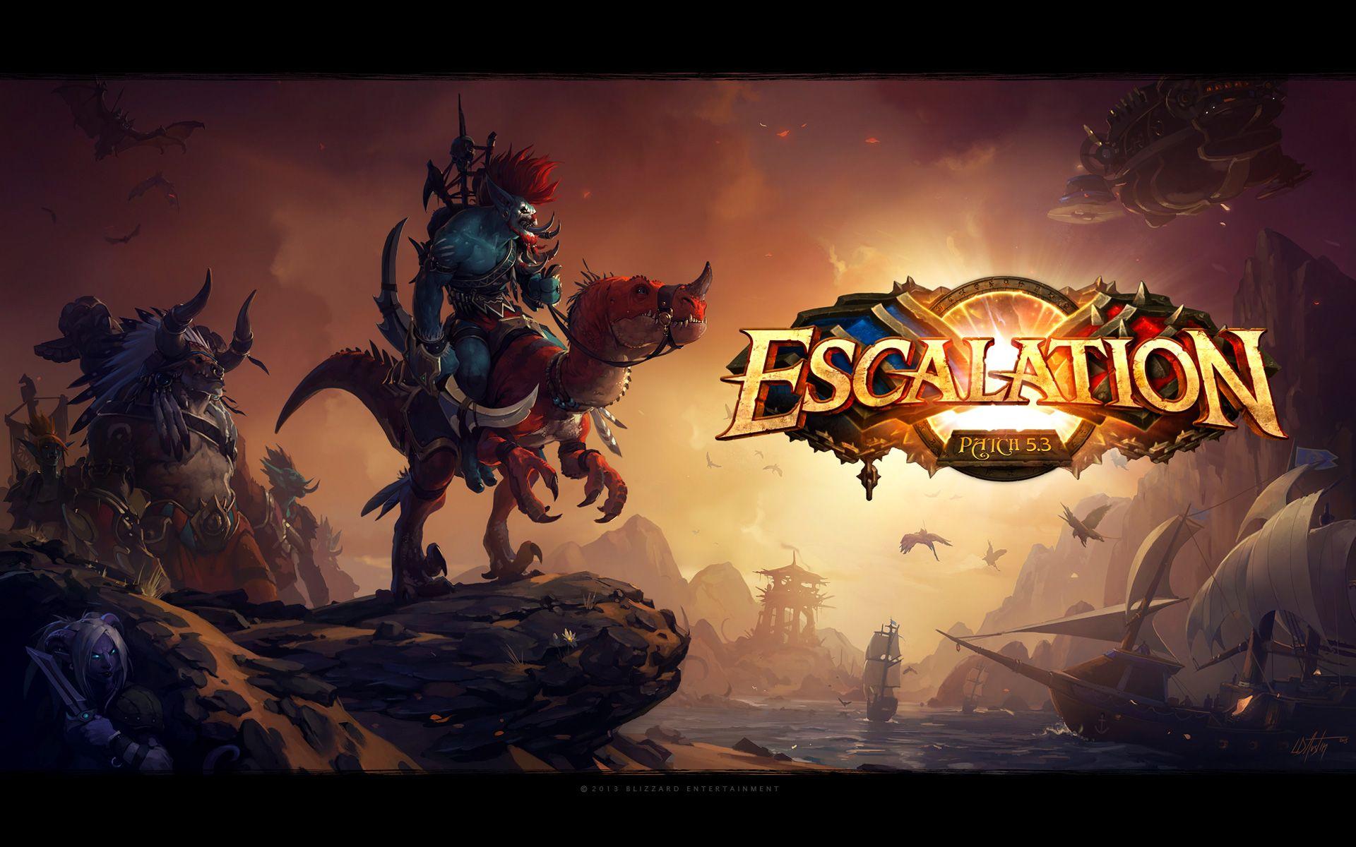 1920x1200 World of Warcraft Wallpaper 014 Escalation. Wallpaper Ethereal Games