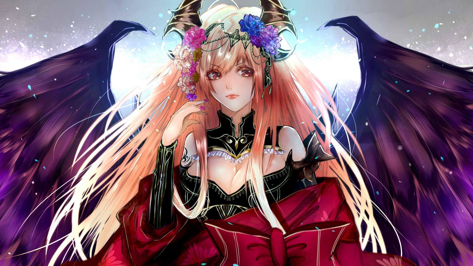 1600x900 Download 1600x900 Wallpaper Amira, Rage Of Bahamut: Genesis, Anime Girl, Widescreen 16: Widescreen, 1600x900 HD Image, Background, 11387