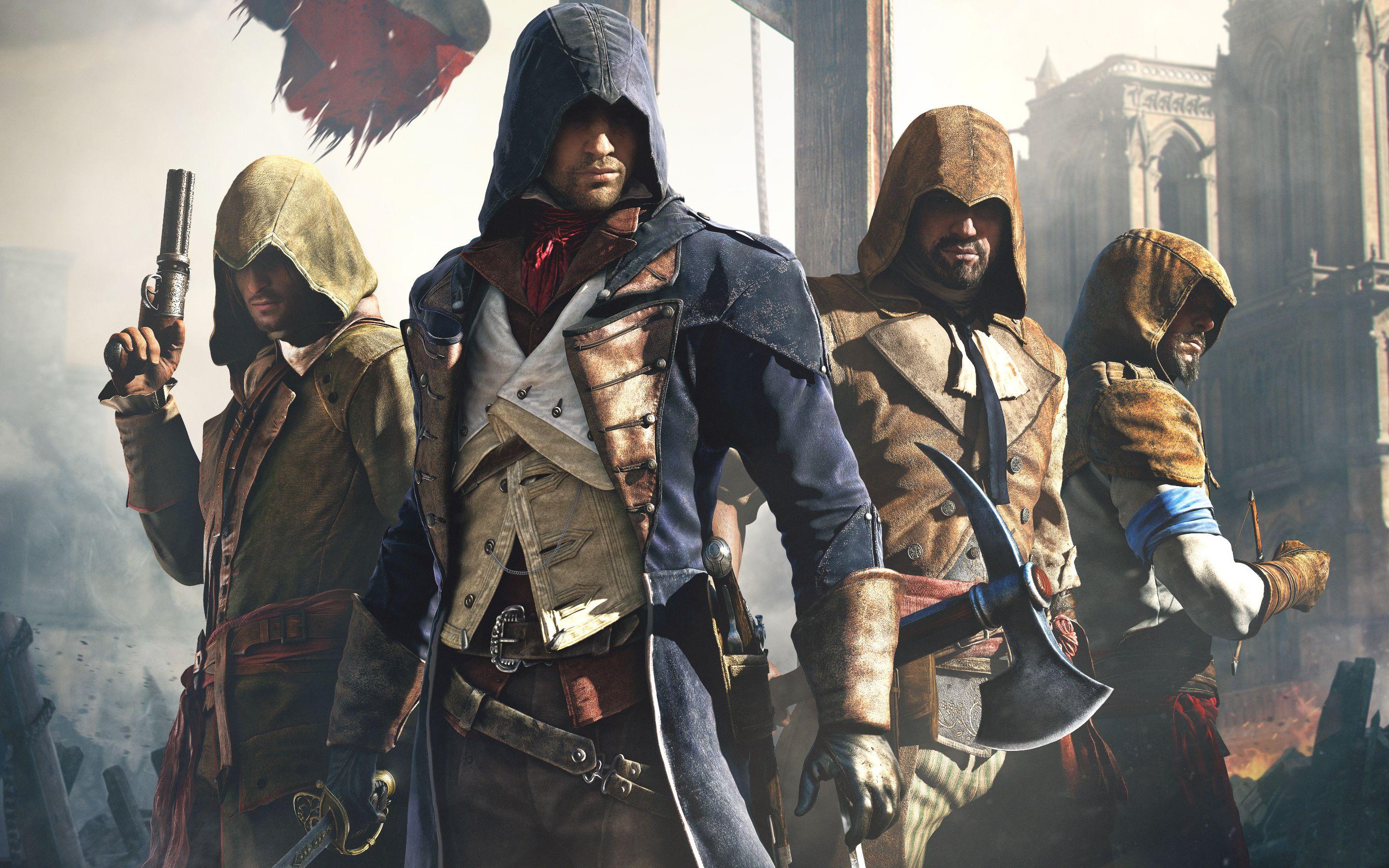 2880x1800 Assassin's Creed Unity Wallpaper