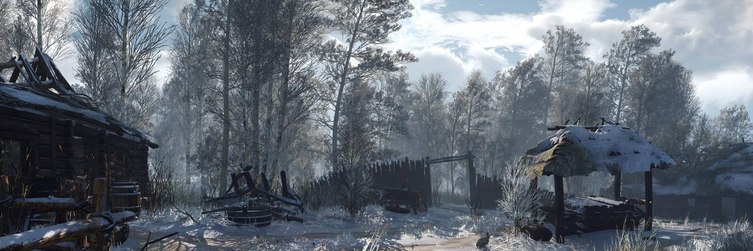 2560x854 Dual Monitor Wallpaper Witcher