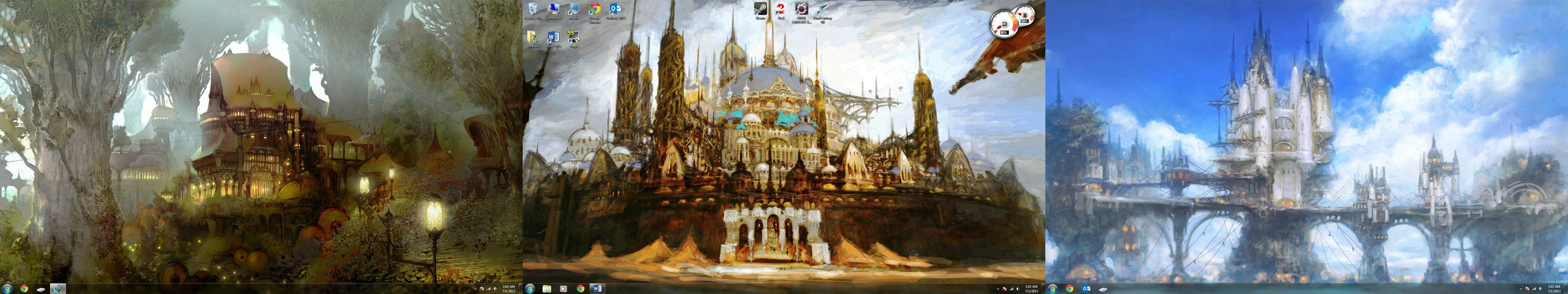 5760x1080 The perfect wallpaper for a 3 screen display