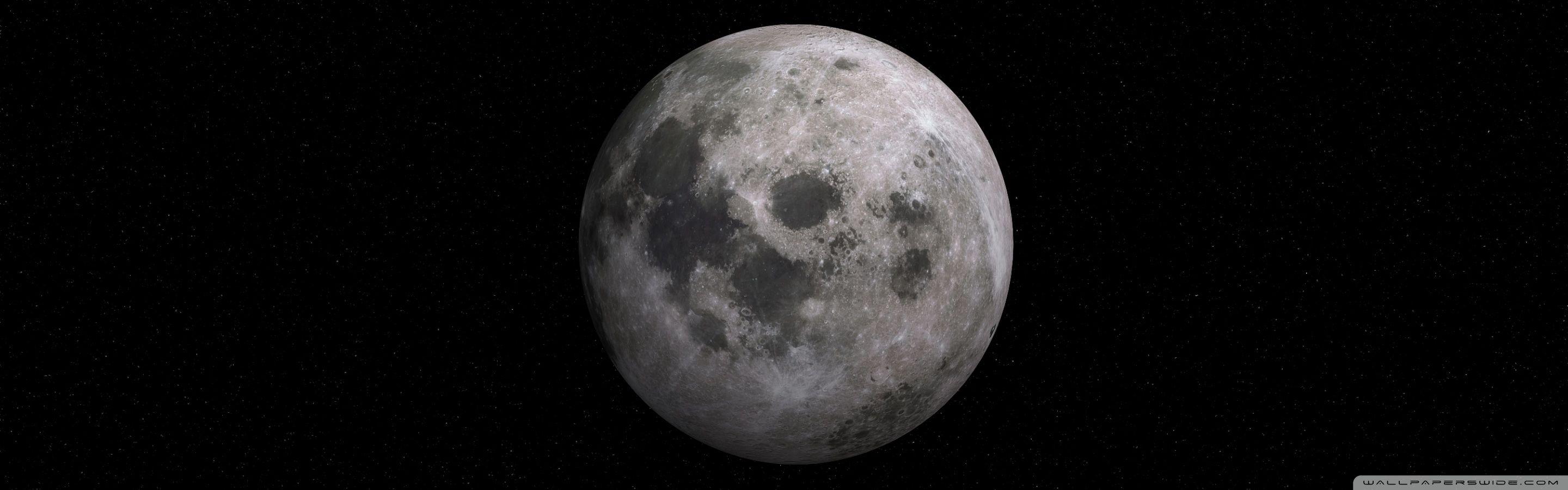2880x900 Moon Ultra HD Desktop Background Wallpaper for 4K UHD TV : Widescreen & UltraWide Desktop & Laptop : Multi Display, Dual Monitor : Tablet