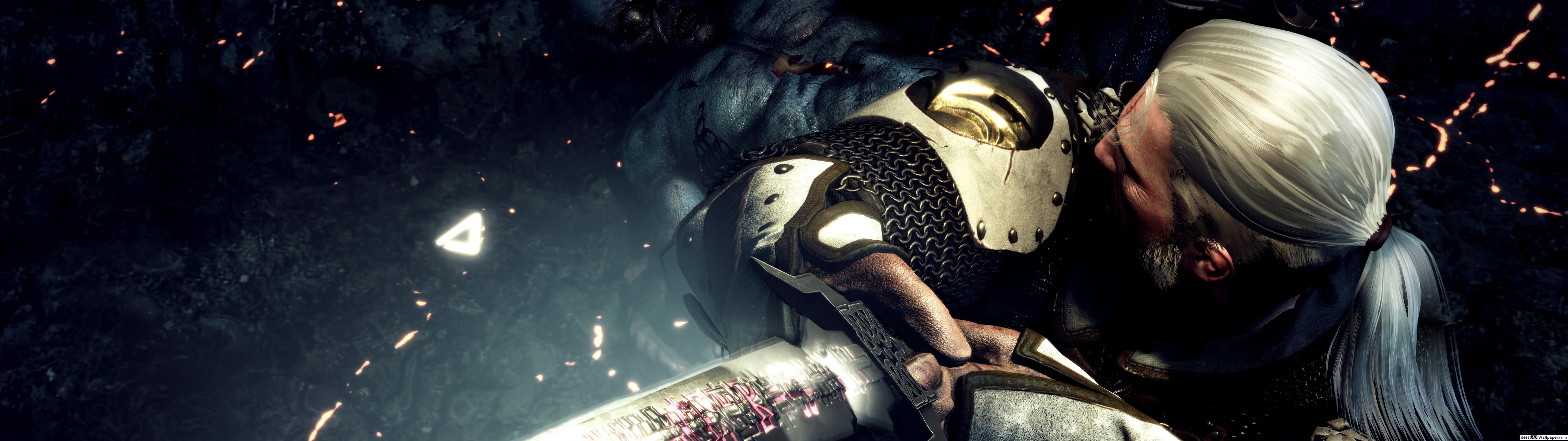 7108x1999 The Witcher 3: Wild Hunt HD wallpaper download