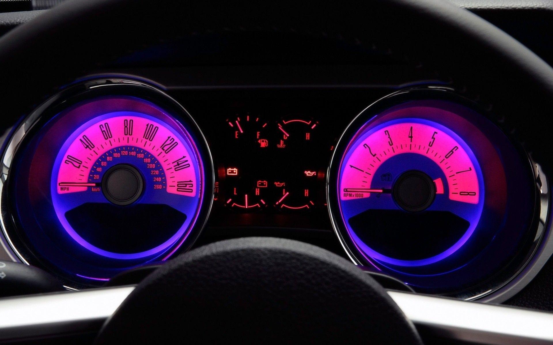 1920x1200 Ford Mustang Car Dashboard Wallpaper, Stunning HDQ Ford Mustang Car