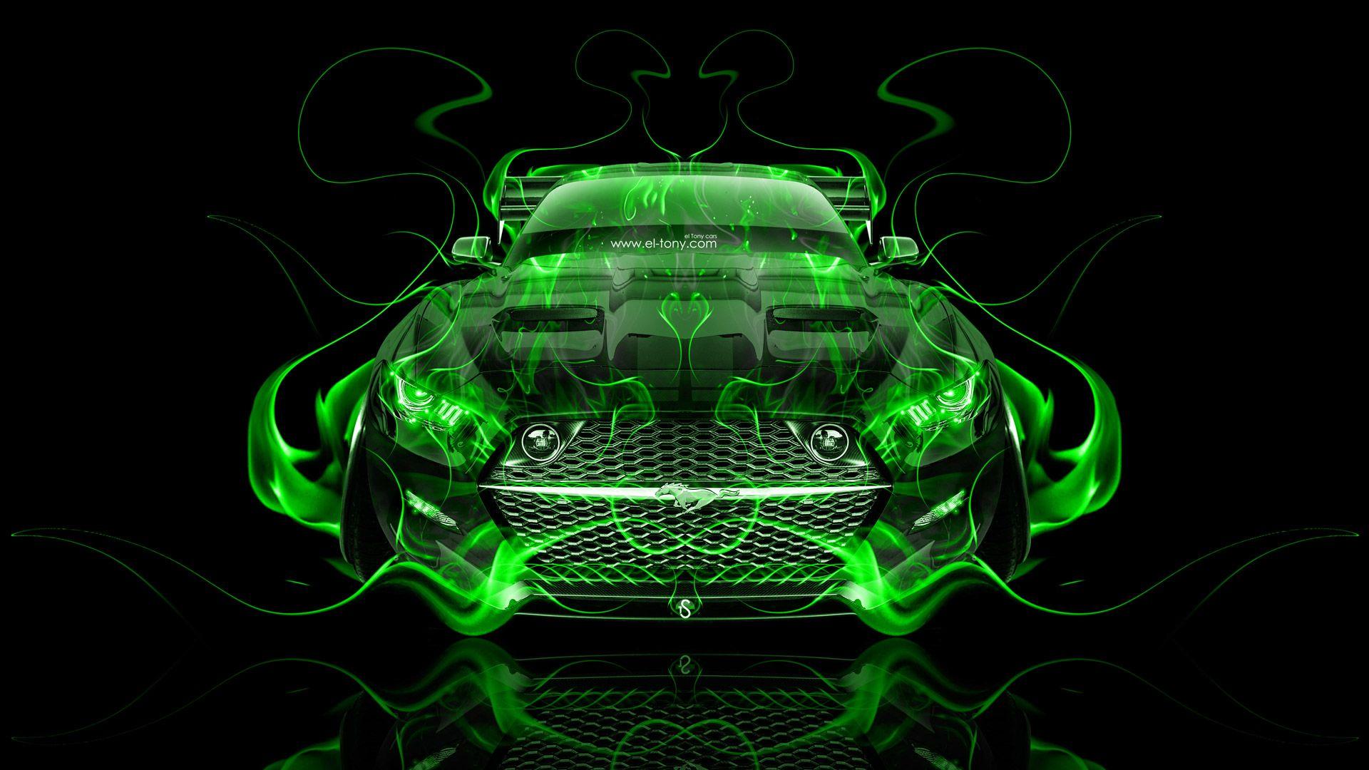 1920x1080 Ford Mustang Wallpaper Green. Affordable Supercar Wallpaper With