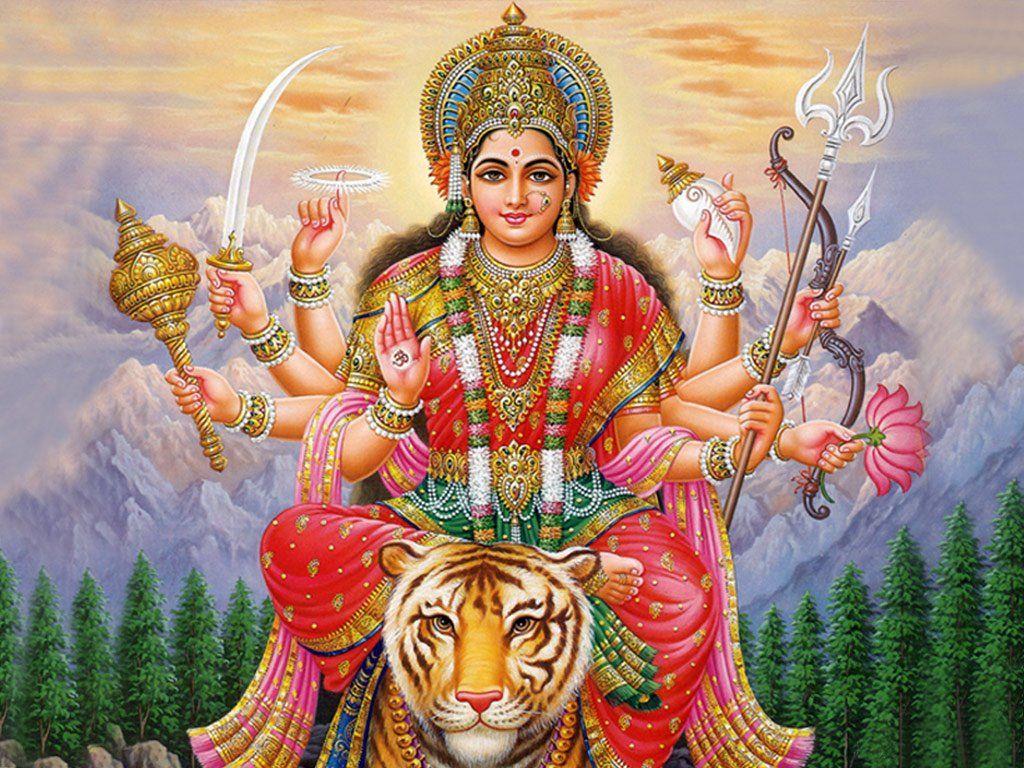 1024x768 durga maa HD wallpaper. Movies Songs Lyrics