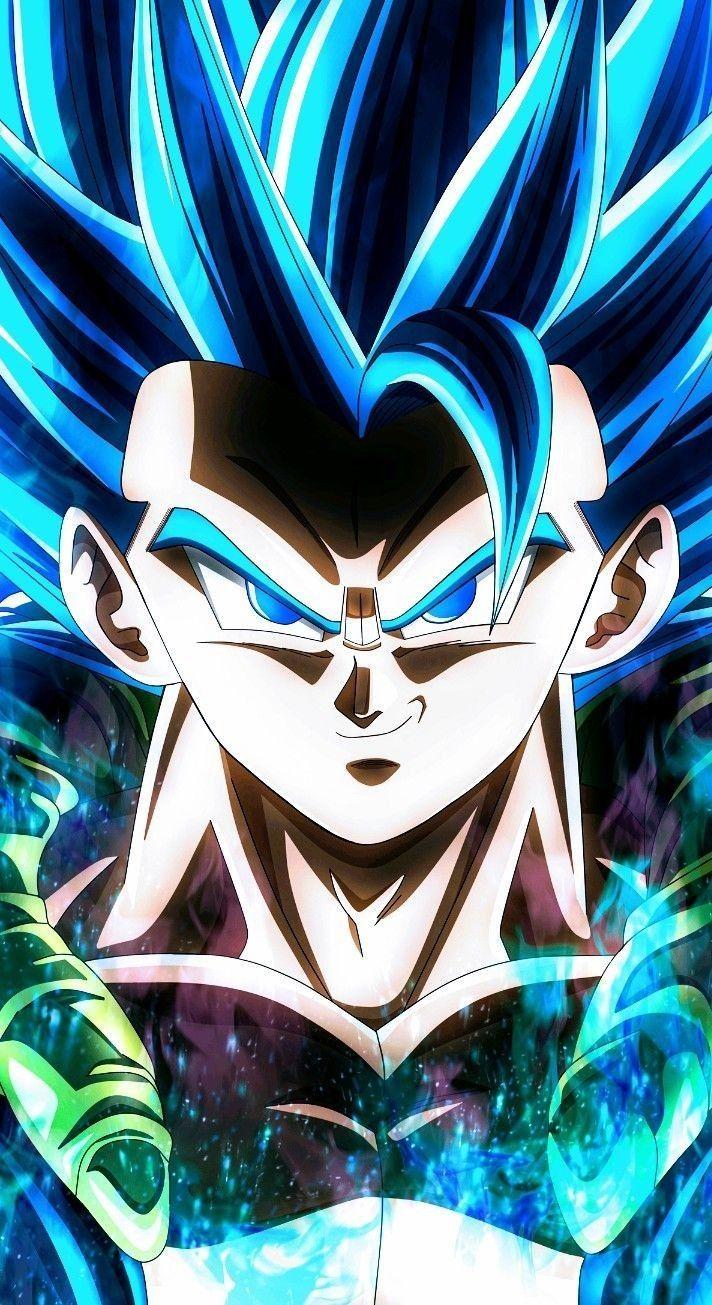 712x1305 Blue Gogeta Wallpaper