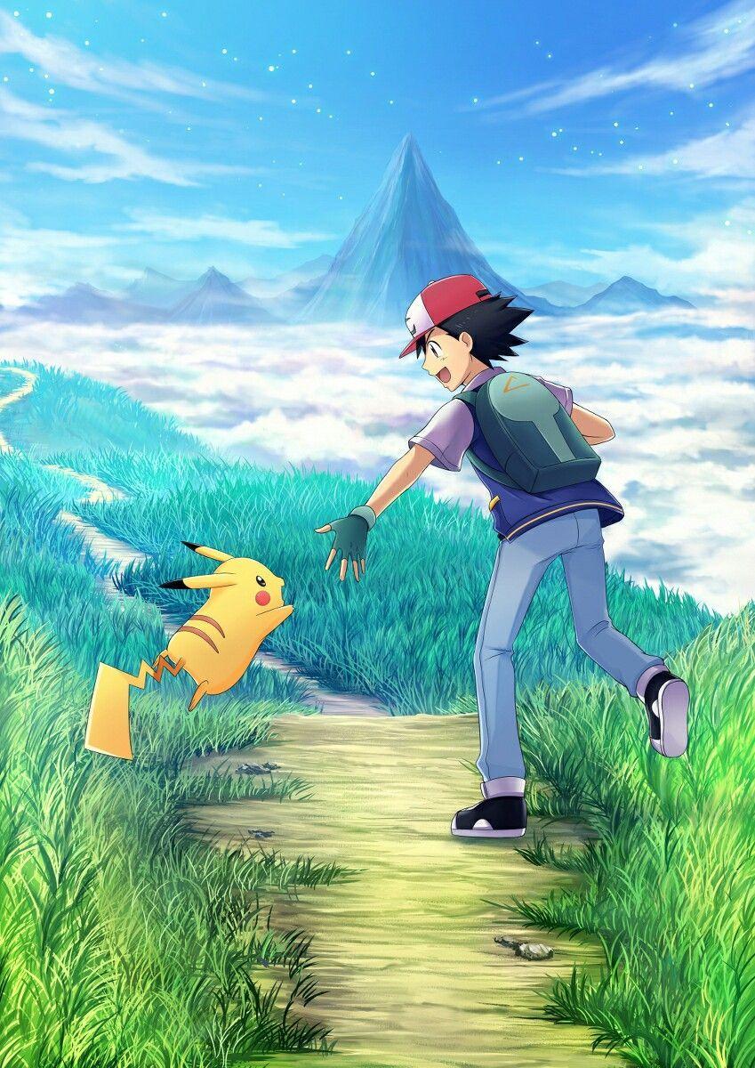849x1200 Ash. Pikachu, Pikachu bilder, Niedliche pokemon