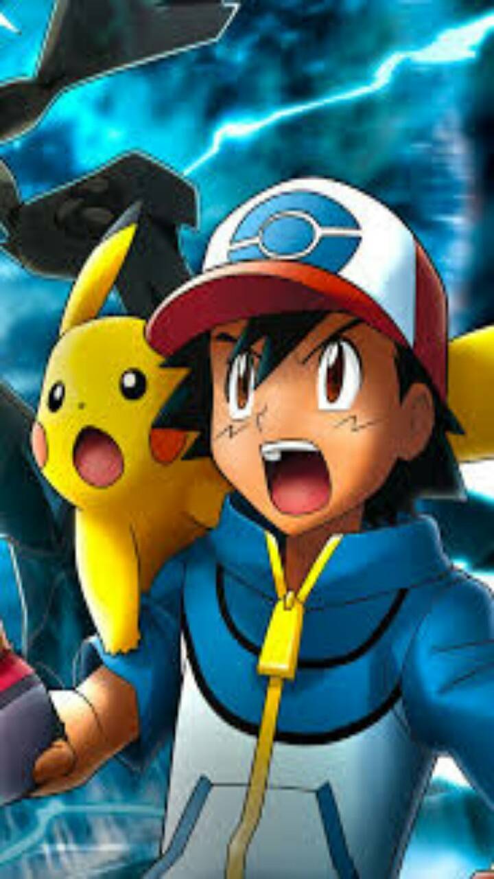 720x1280 Ash And Pikachu Wallpaper