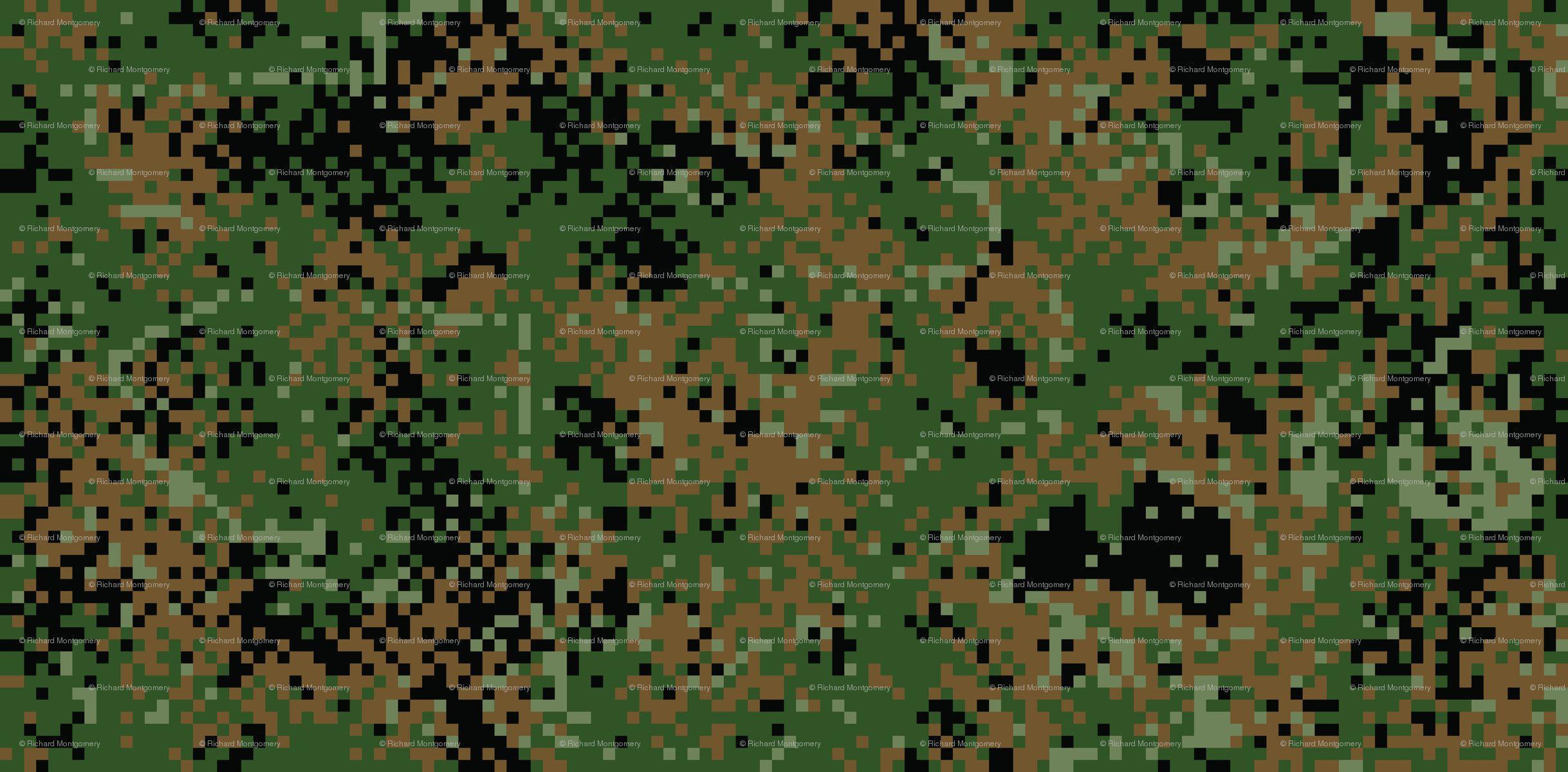 2437x1199 Woodland Digital Camo Wallpaper