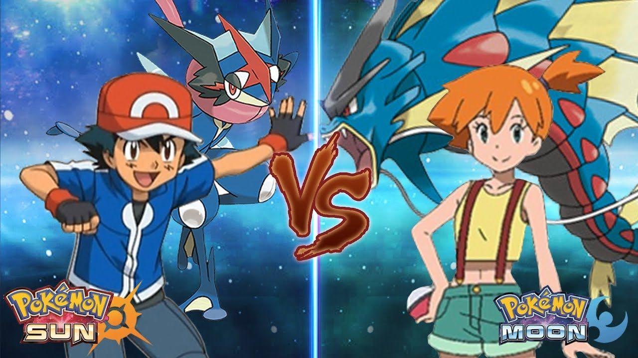 1280x720 Pokemon Sun And Moon: Kalos Ash Vs Misty (Z Moves Vs Mega Evolution)