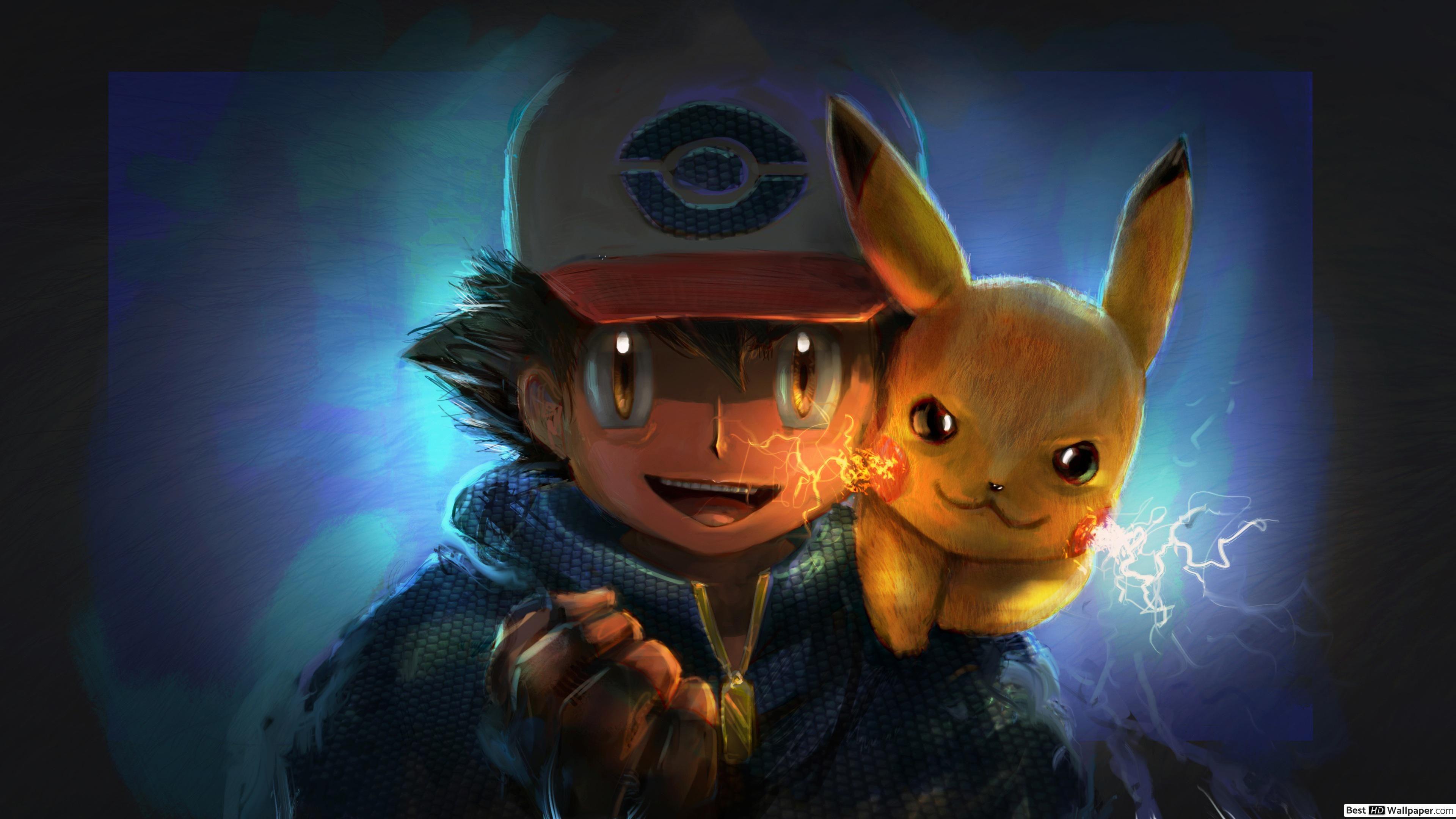3840x2160 Pokemon Wallpaper, Pokémon, Pikachu, Misty, Togepi, And Pikachu, Download Wallpaper