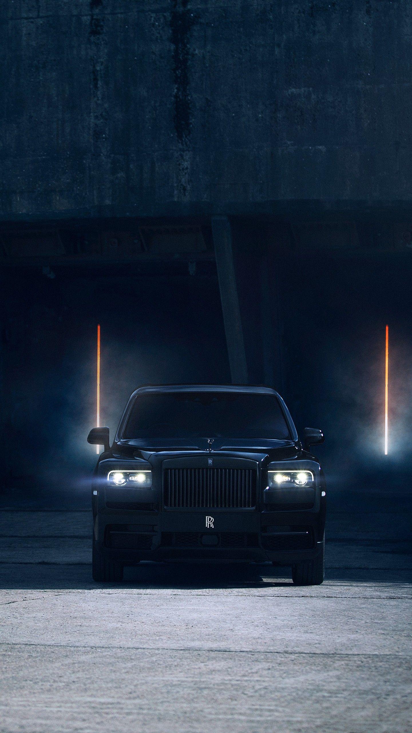 1440x2560 Rolls Royce Cullinan Black Badge 2019 Wallpaper