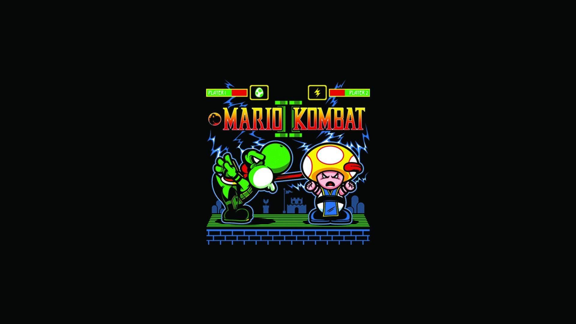 1920x1080 Mario Mortal Kombat Black wallpaperx1080