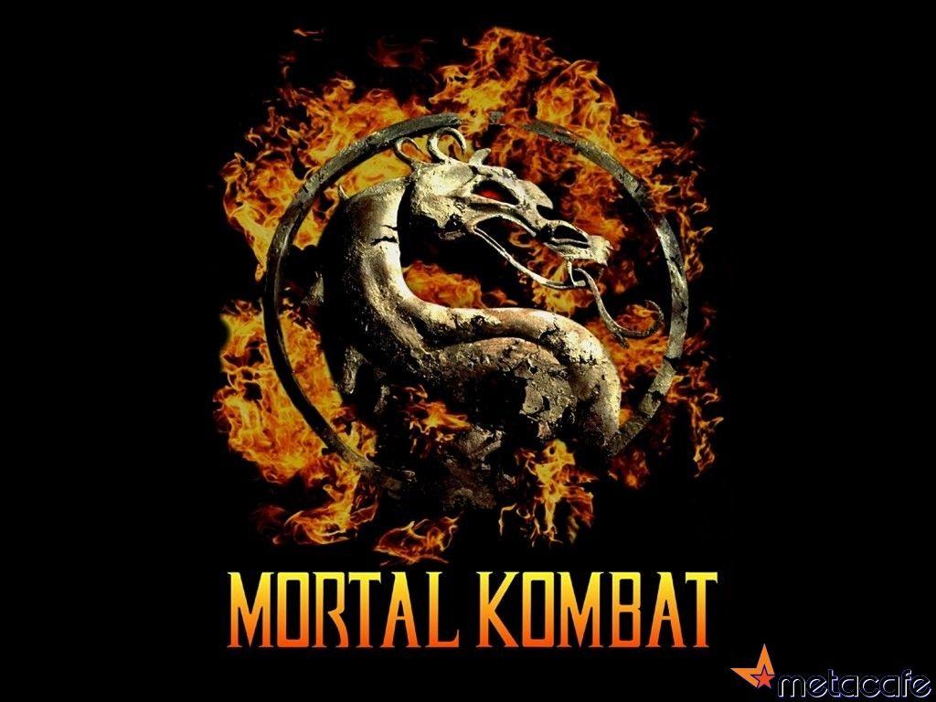 1024x768 Video Game Gallery: Mortal Kombat Title Wallpaper
