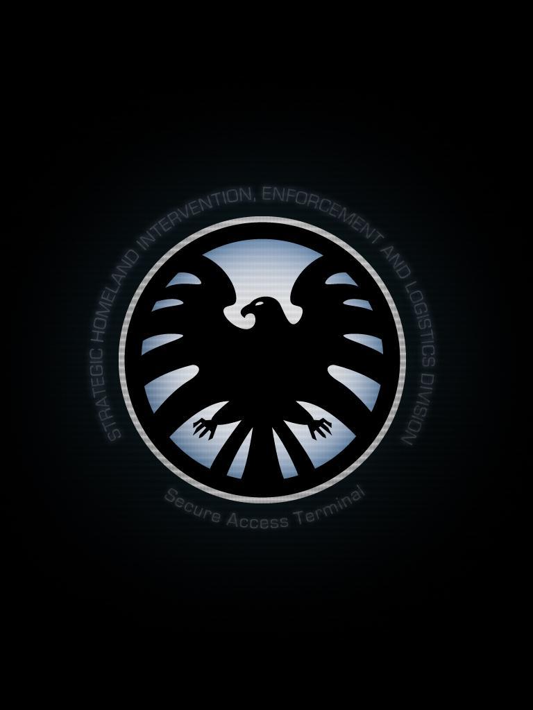 768x1024 Avengers Wallpaper Shield Logo