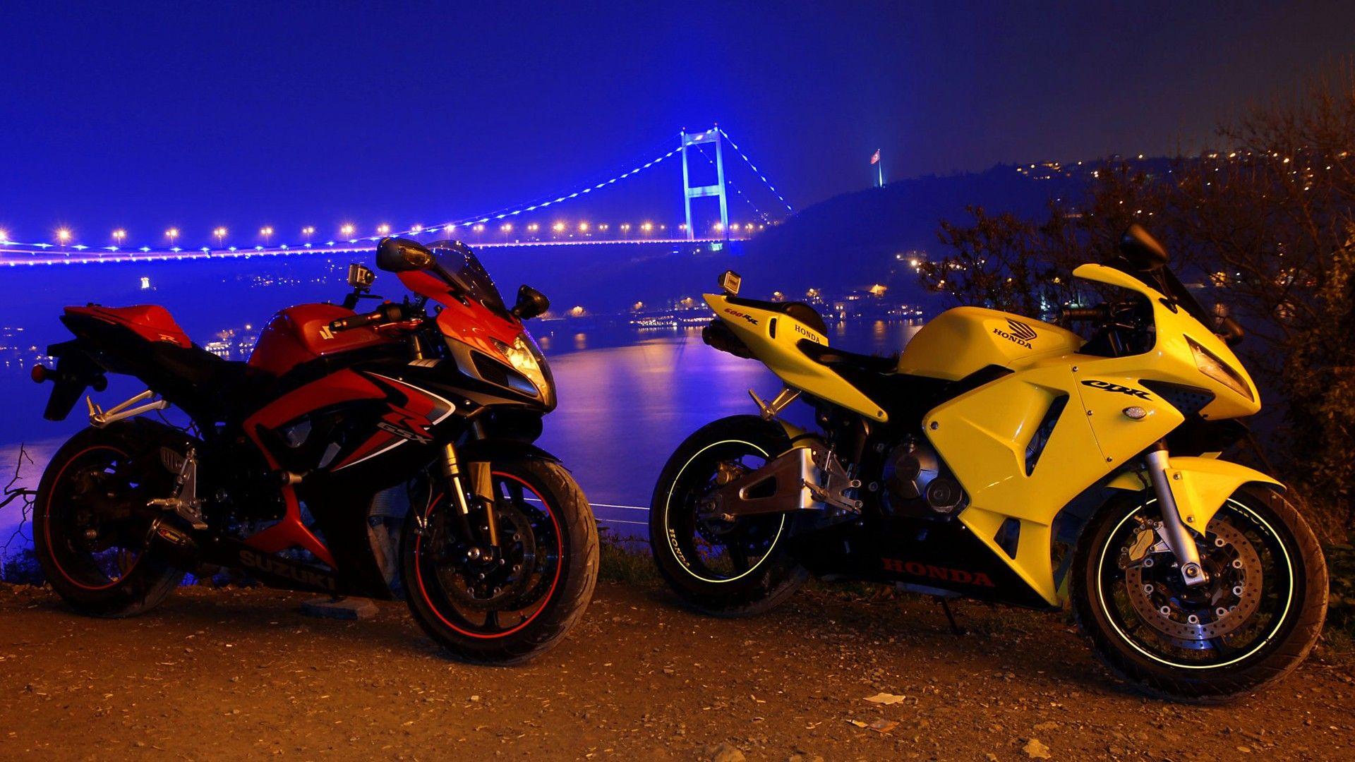 BMW s1000rr закат