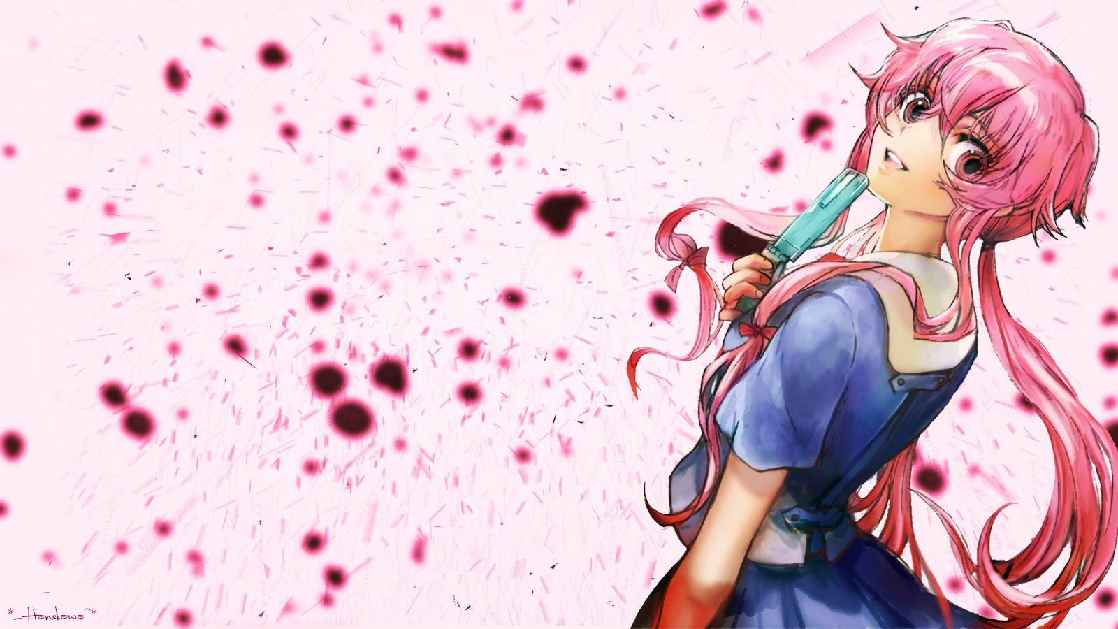 1600x900 Gasai Yuno Wallpaper. Neko Yuno Gasai Wallpaper, Yuno Gasai Bloody Wallpaper and Yuno Gasai Wallpaper