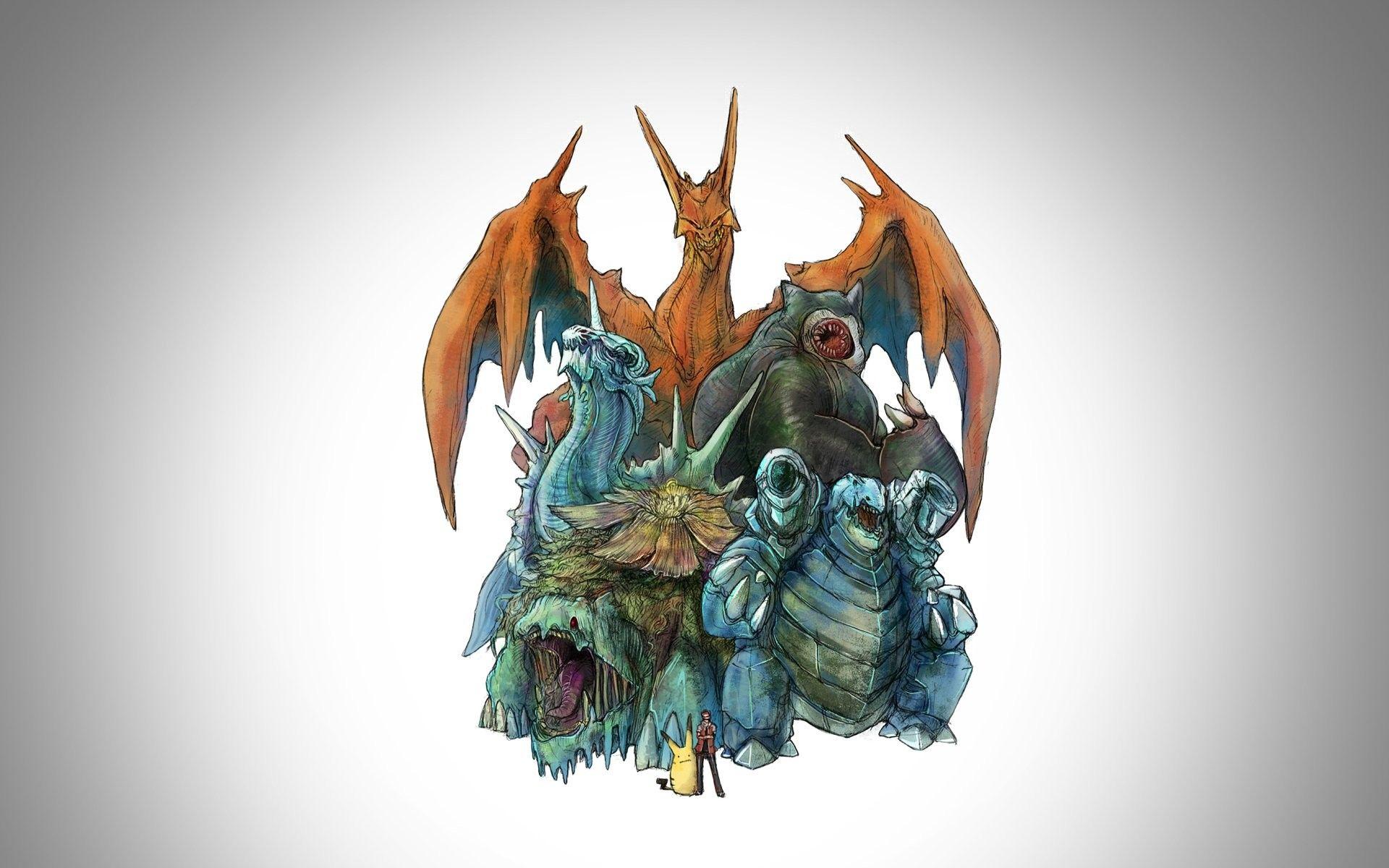 1920x1200 Pokemon Mega Evolutions