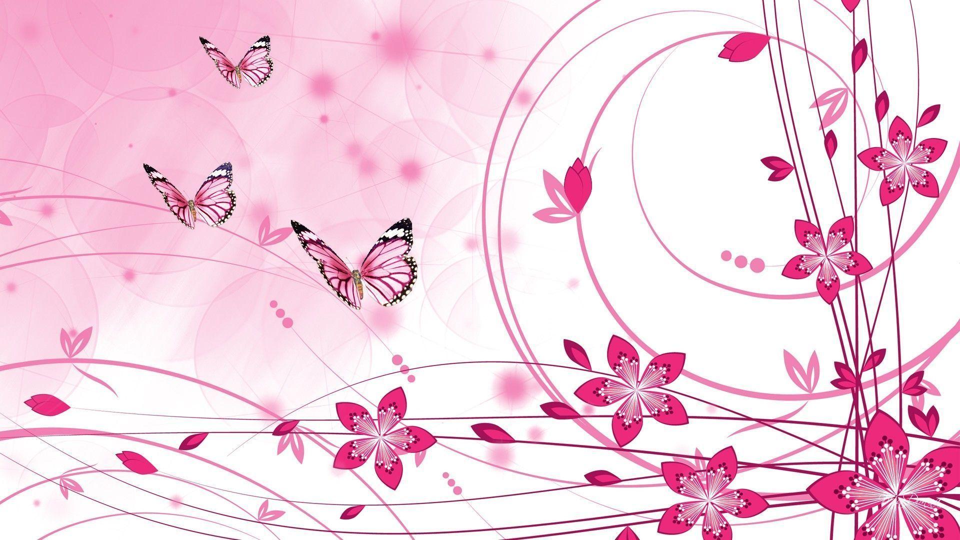 1920x1080 Pink Color Wallpaper Free Download