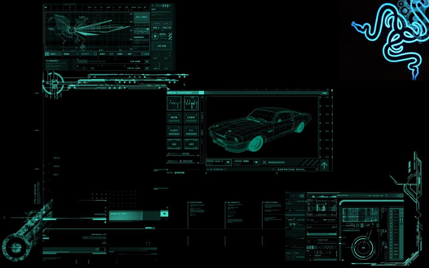 1440x900 Futuristic Desktop Background