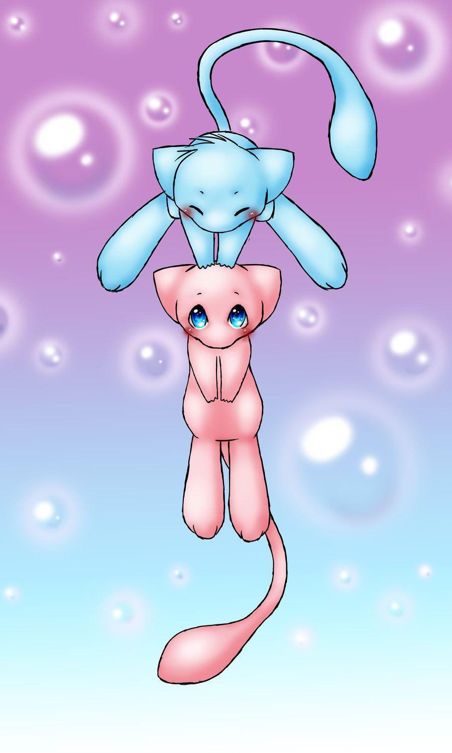 900x1500 Mew Image Mew Love HD Wallpaper And Background Photo Pokemon Blue And Pink HD Wallpaper