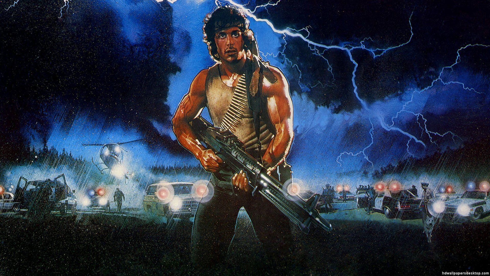 1920x1080 Rambo Wallpaper