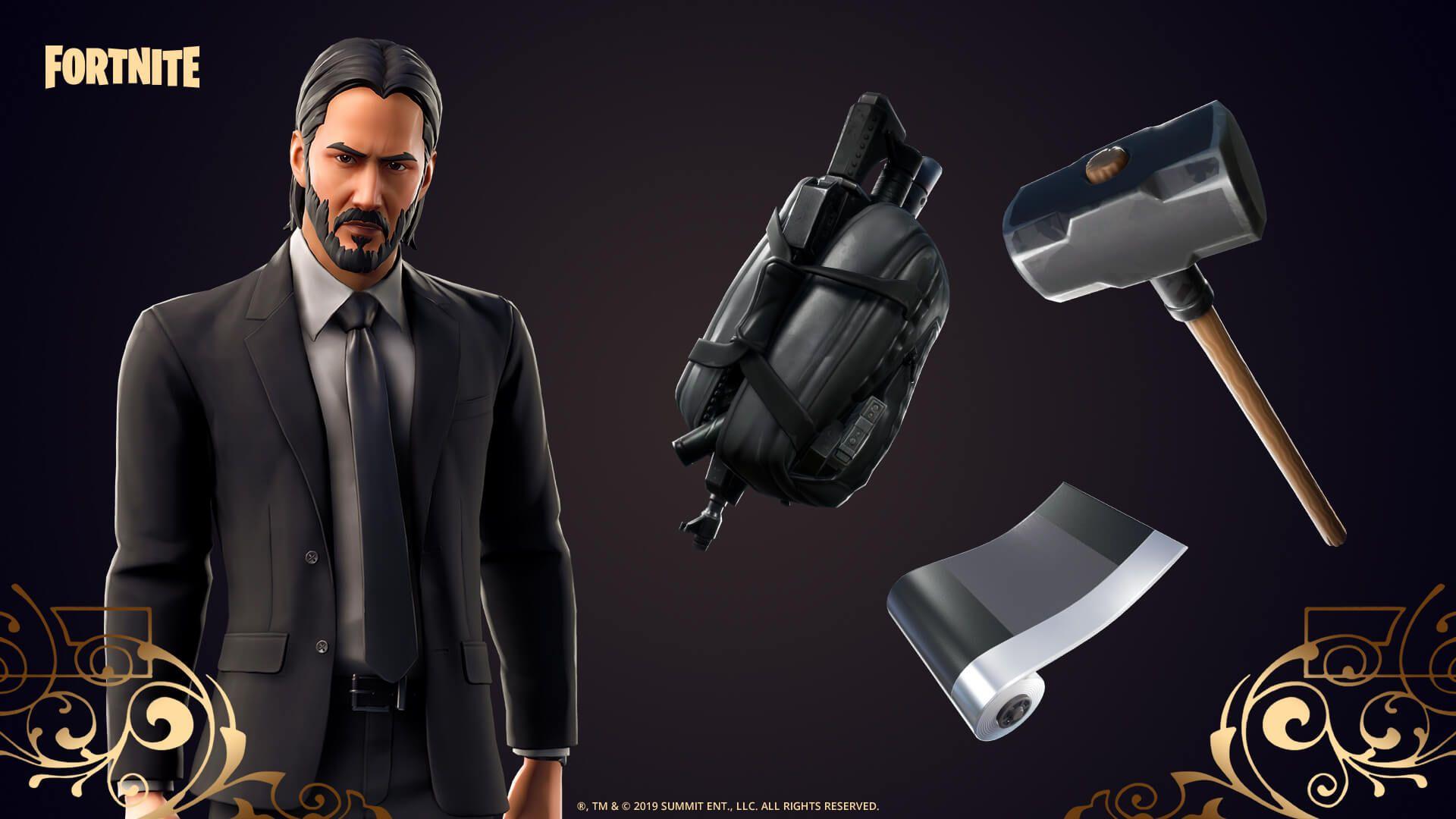 1920x1080 John Wick is now available inside Fortnite