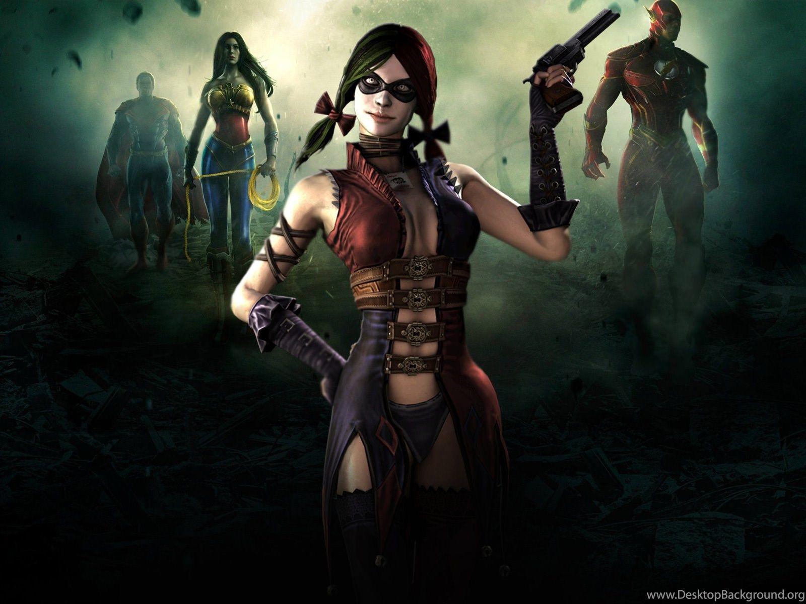 1600x1200 Free Harley Quinn Injustice Wallpaper 1080p « Wallx Desktop Background