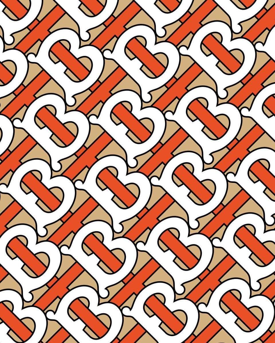 960x1200 Riccardo Tisci Unveils New Burberry Logo. Peter saville, Monogram fashion, Logo pattern