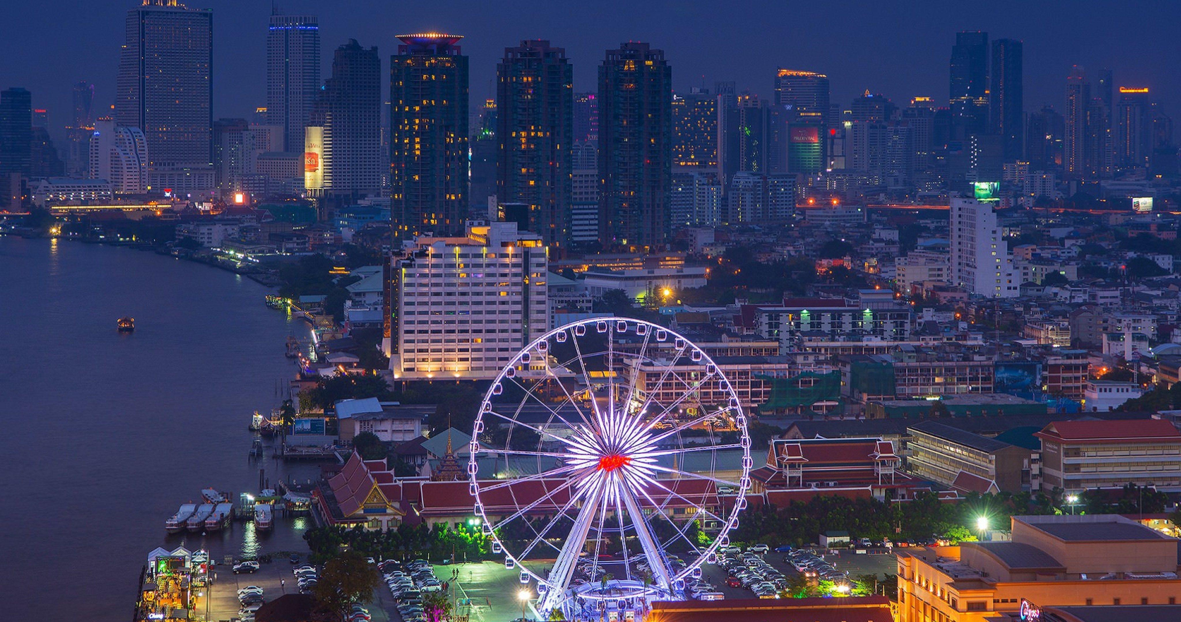 4096x2160 thailand bangkok metropolis 4k ultra HD wallpaper. City wallpaper, Best places to travel, Thailand holiday