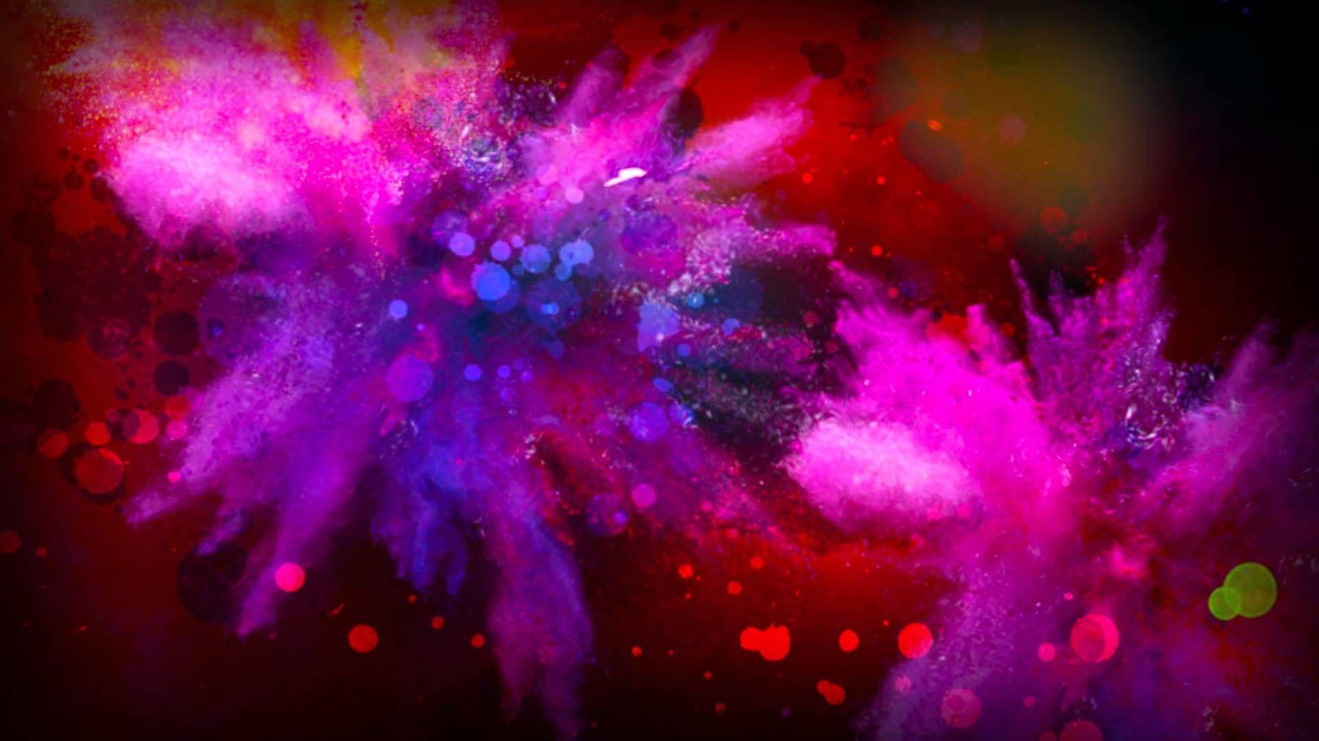 1920x1080 Apple Powder Explosion Wallpaper