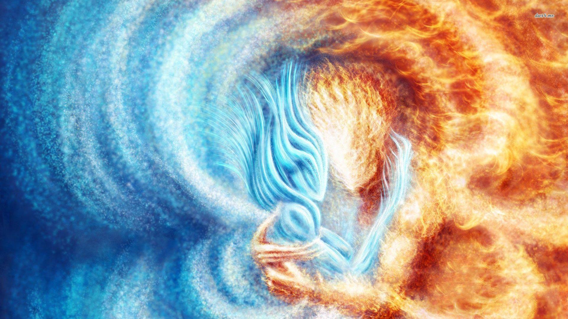 1920x1080 Fire And Water Wallpaper 1