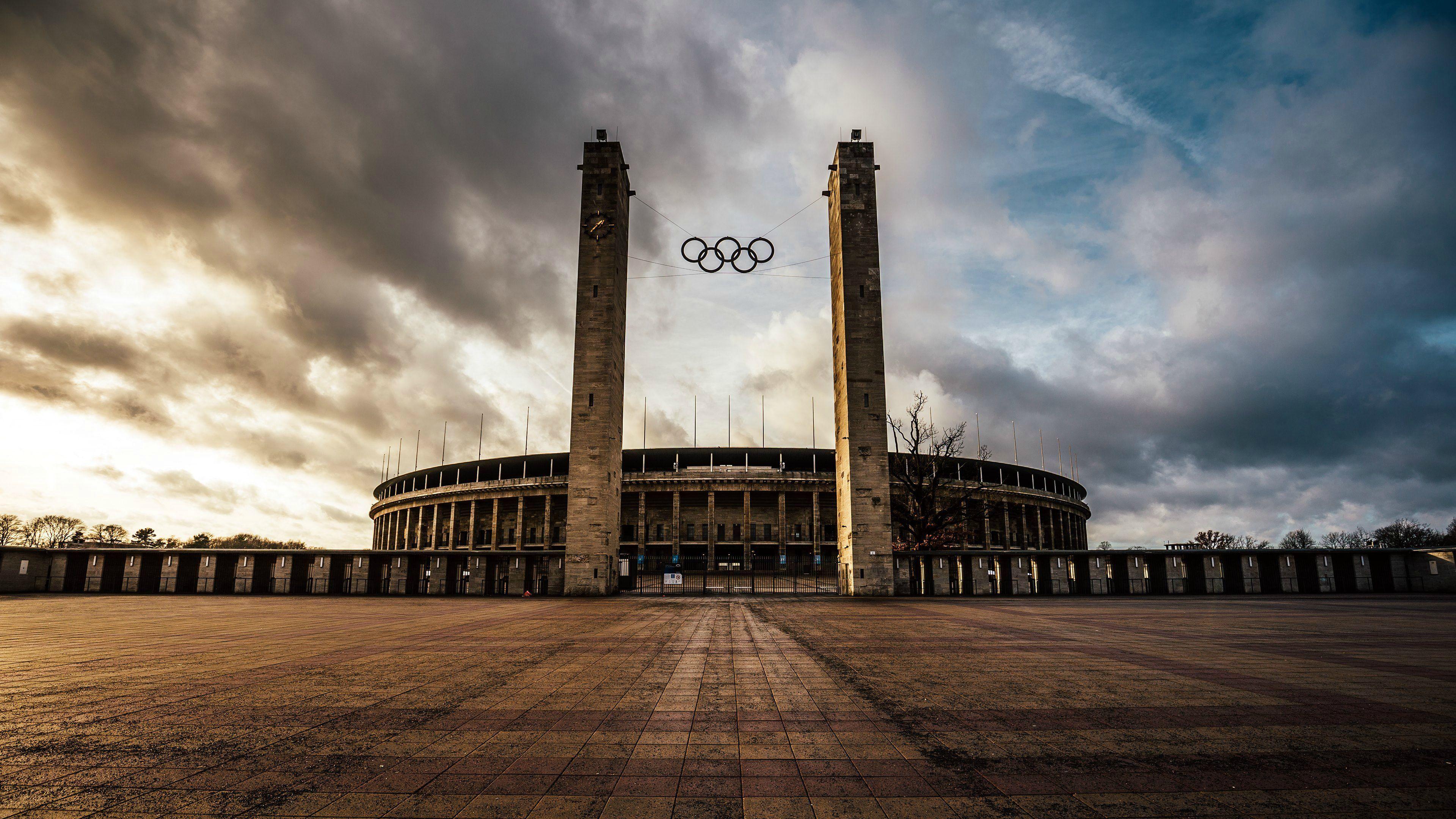 3840x2160 Olympiastadion Berlin 4K wallpaper