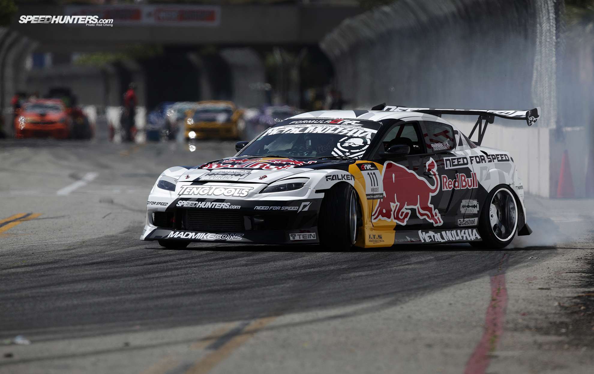 1980x1247 Mazda Rx 8 Drift Red Bull HD Wallpaper : HD Car Wallpaper