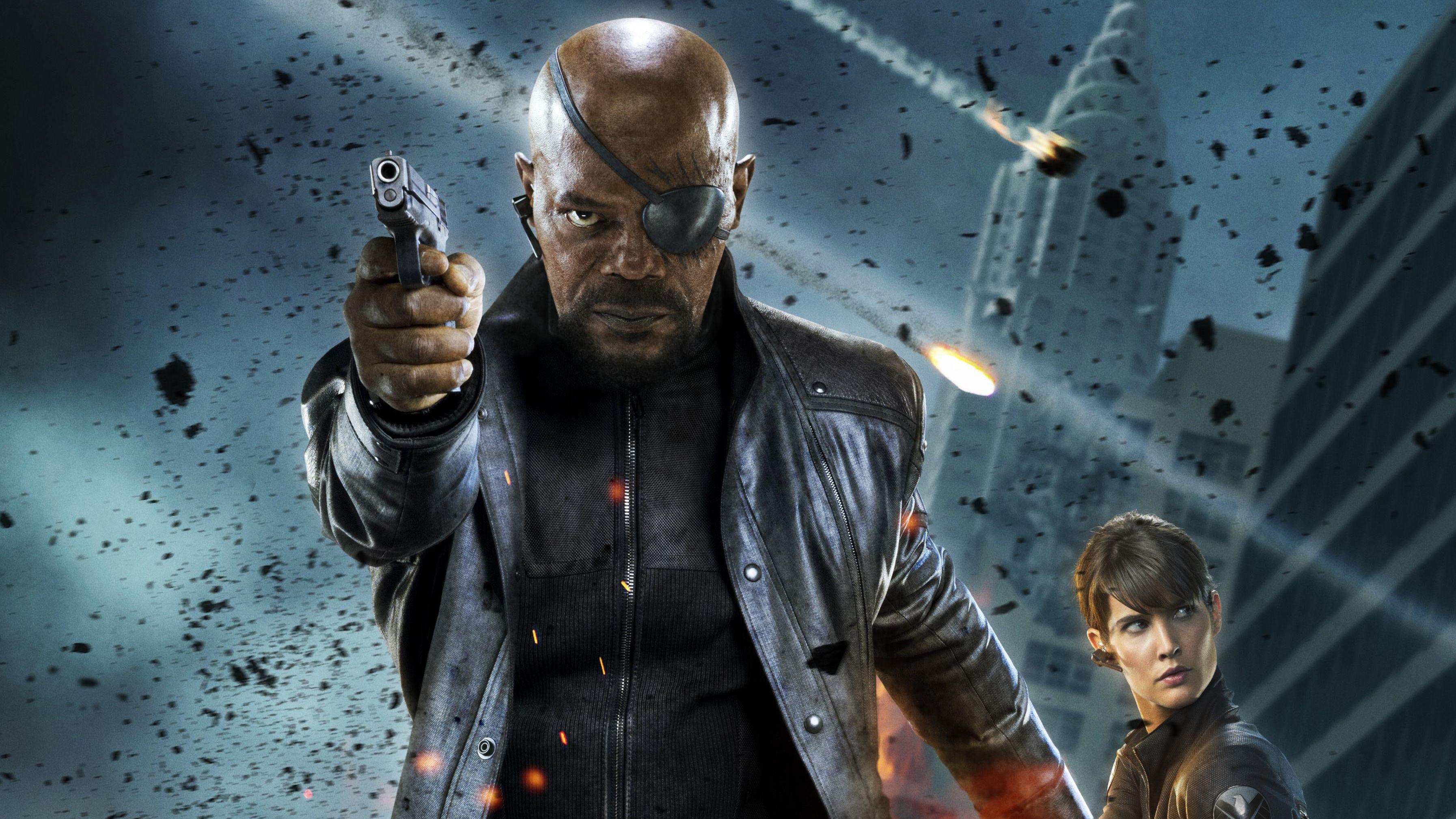 3587x2018 Nick Fury And Maria Hill, HD Movies, 4k Wallpaper, Image, Background, Photo and Picture