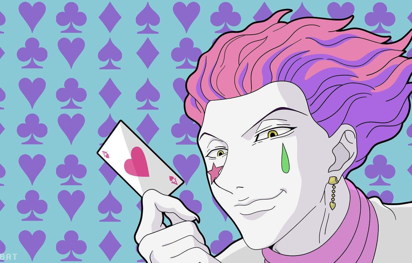 1332x850 Wallpaper map, playing card, Hunter x Hunter, Hisoka, Hunter x Hunter image for desktop, section сёнэн