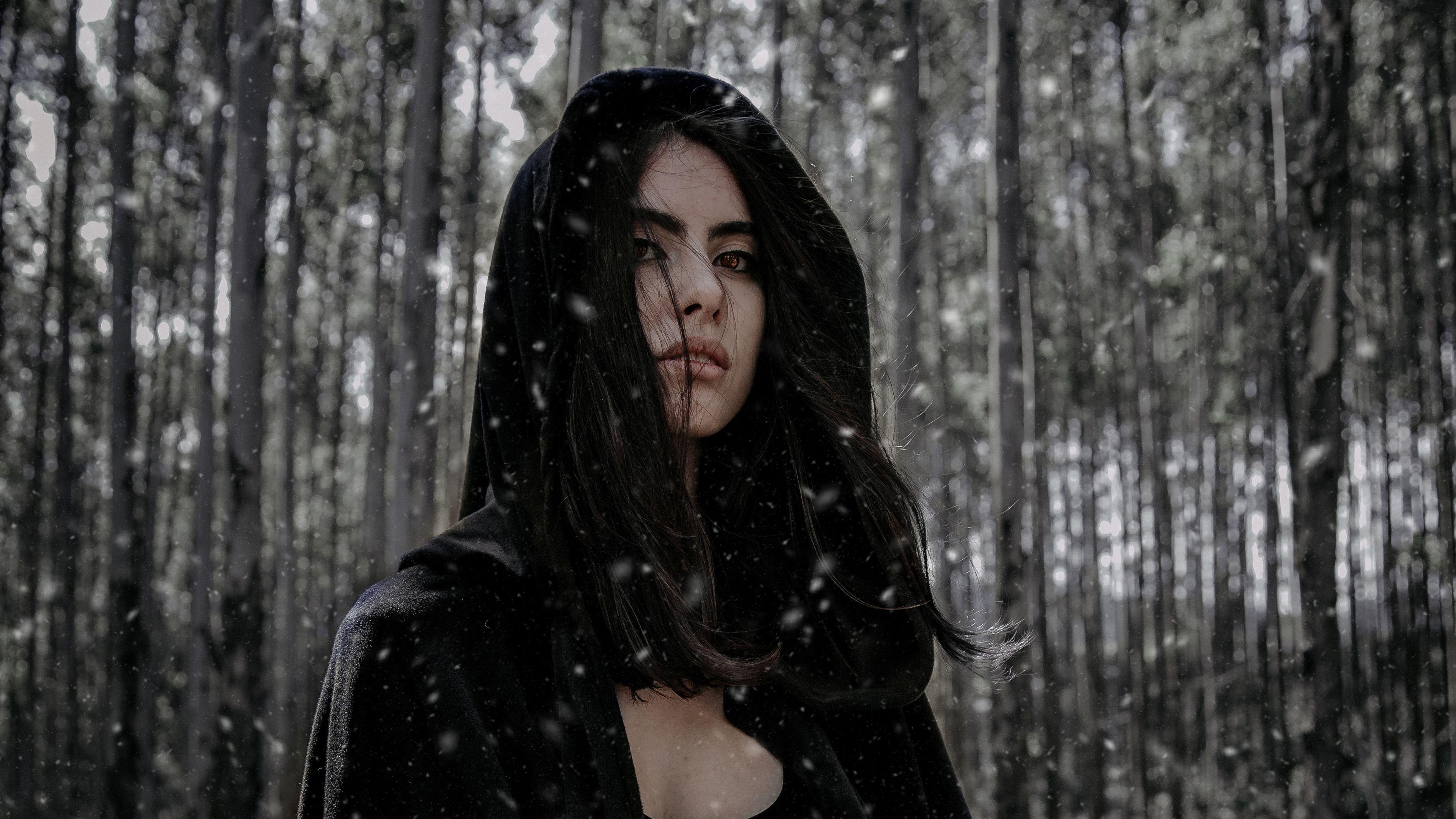 3763x2117 Dark Magic Girl, HD Girls, 4k Wallpaper, Image, Background, Photo and Picture
