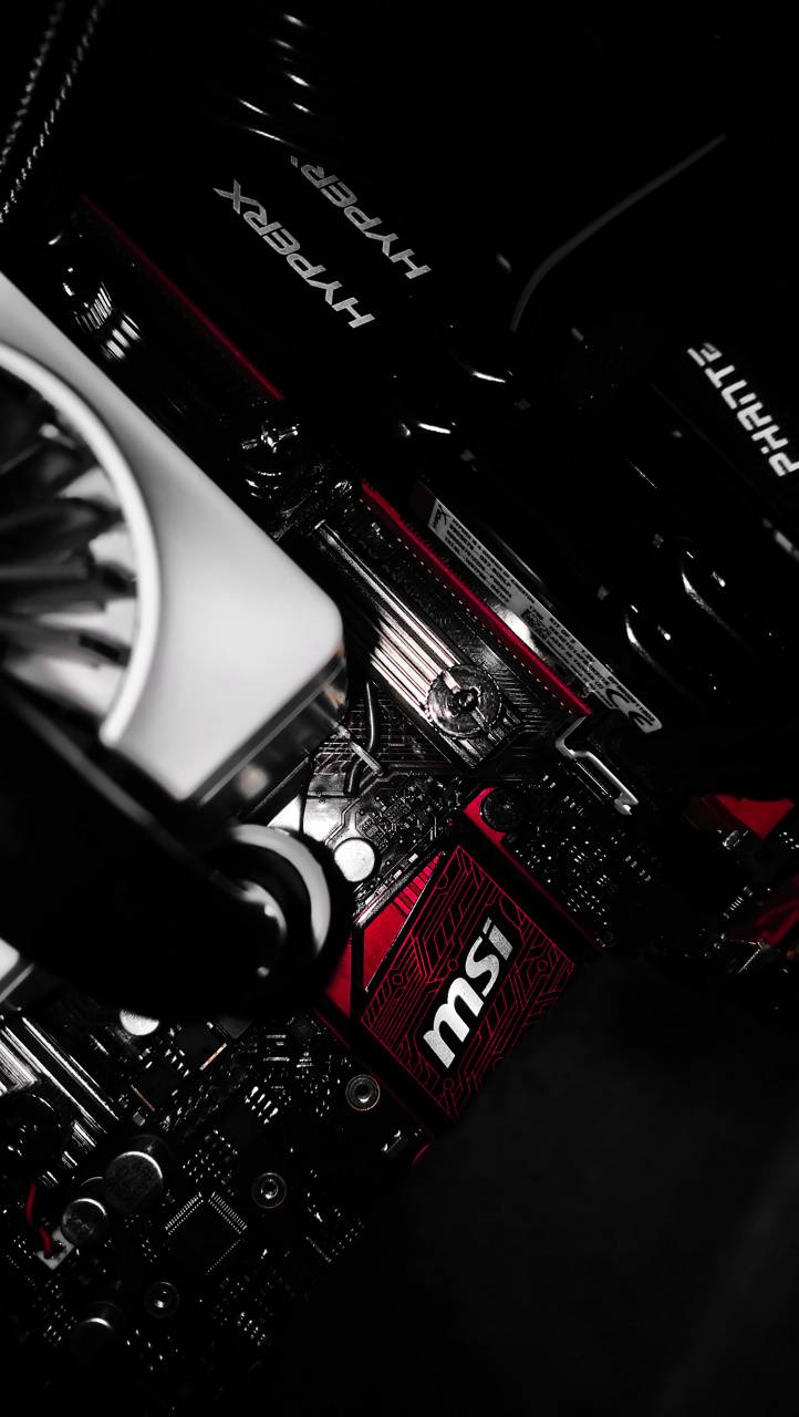 722x1280 MSI motherboard wallpaper
